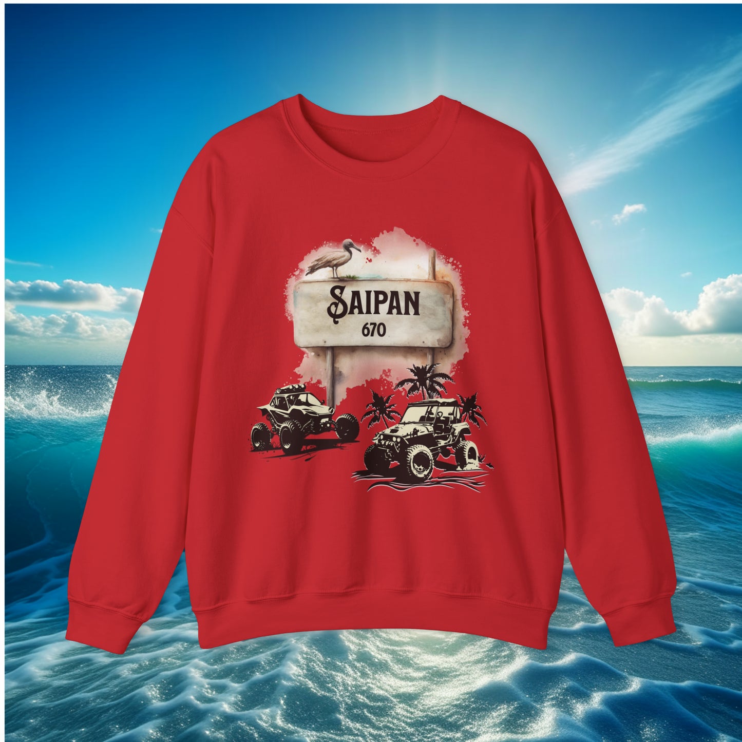 Saipan 670 4wheeler Unisex Sweatshirt