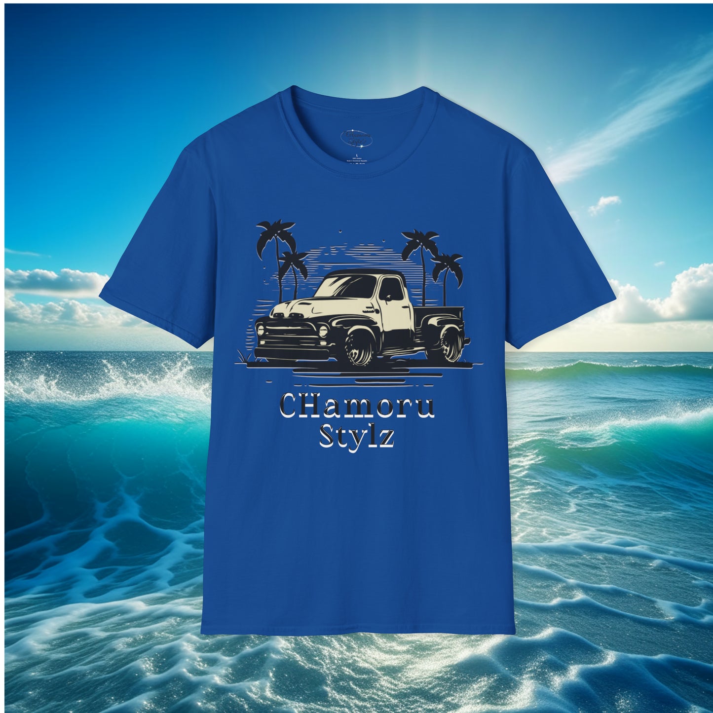 CHamoru Stylz Truck Unisex T-shirt