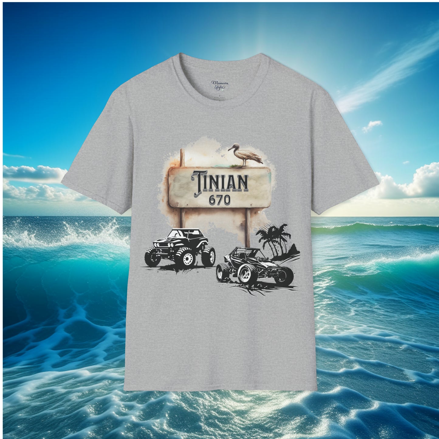 Tinian 670 4wheeler Unisex T-Shirt