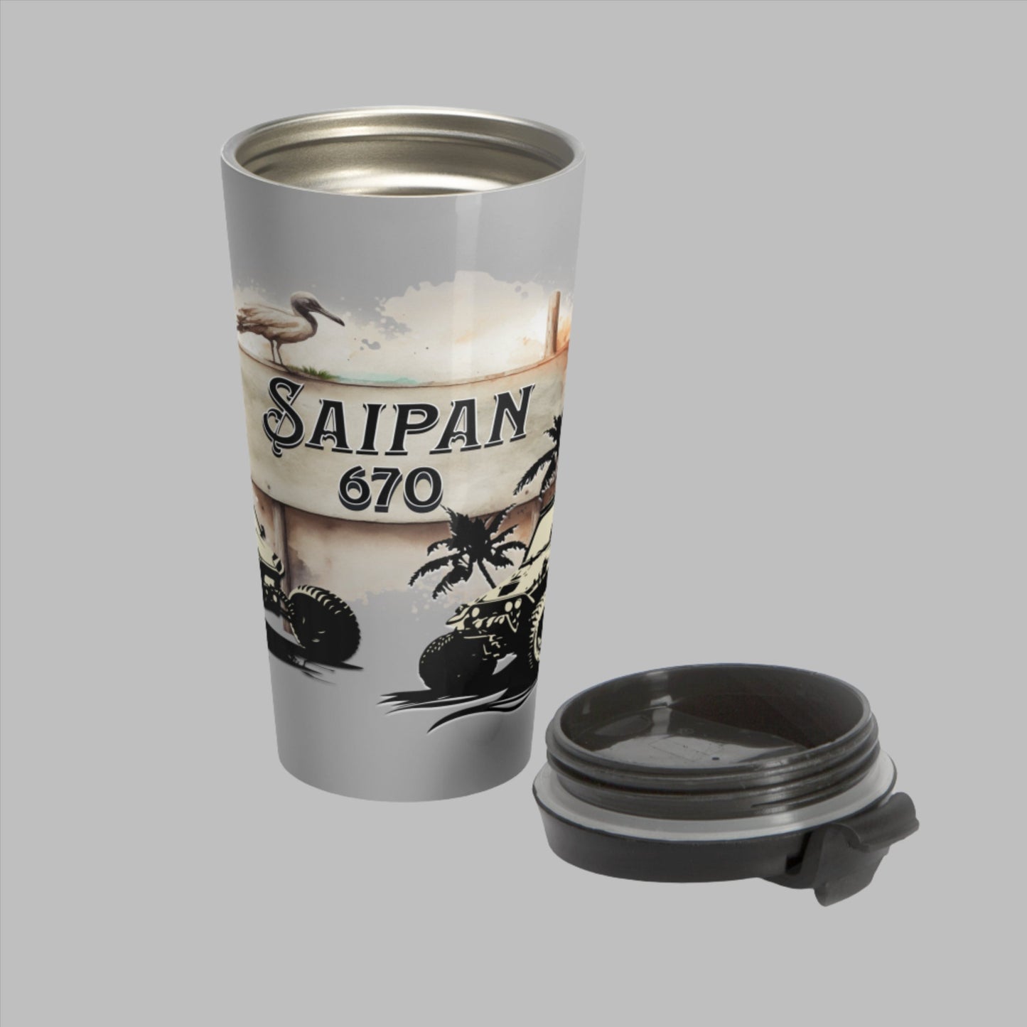 Saipan 670 4wheelers Travel Mug