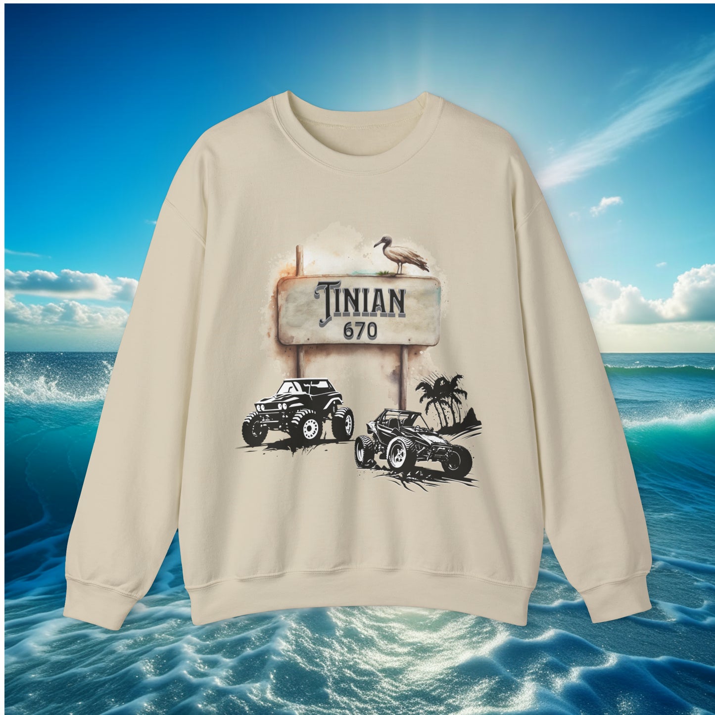 Tinian 670 4wheeler Unisex Sweatshirt