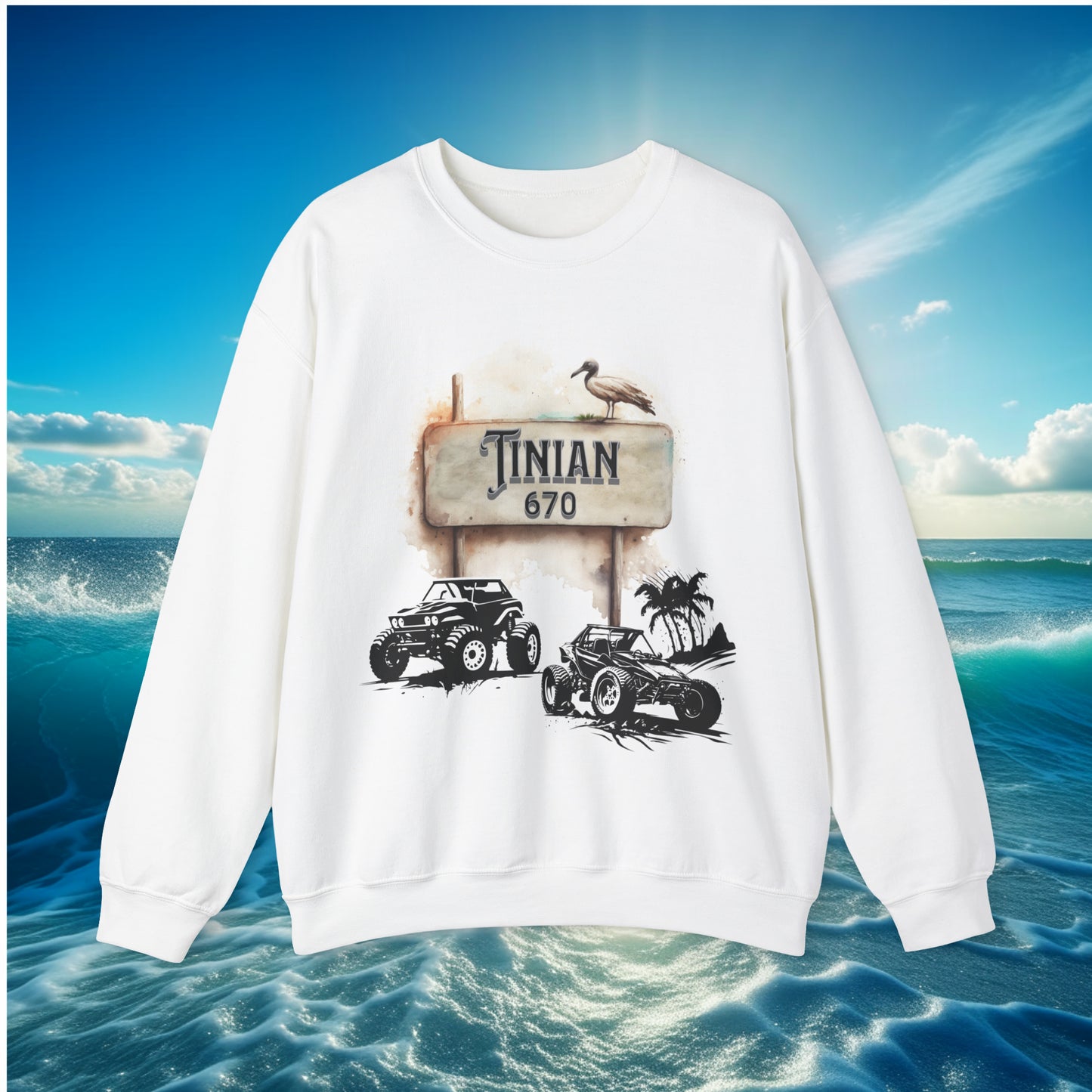 Tinian 670 4wheeler Unisex Sweatshirt