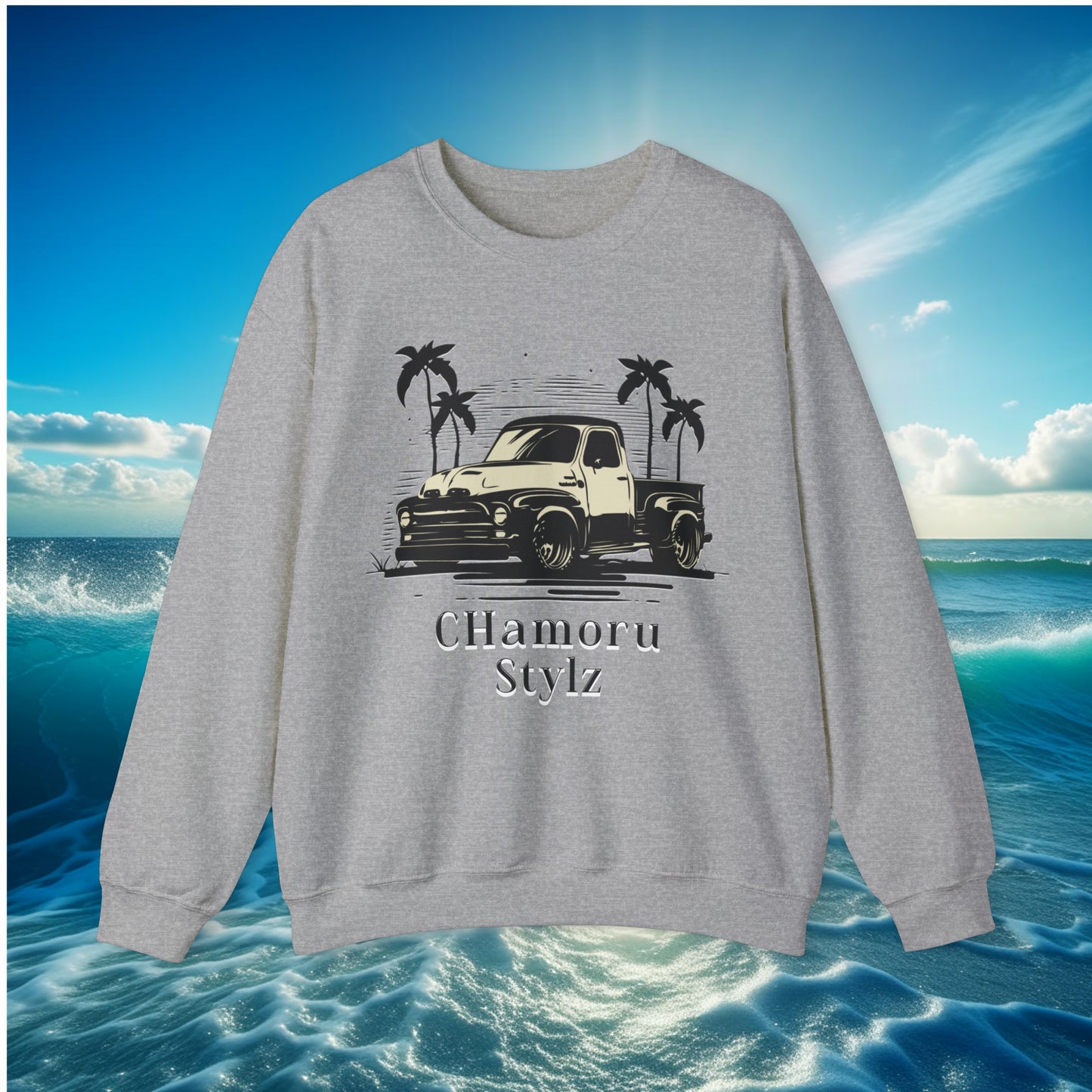 CHamoru Stylz Truck Unisex Sweatshirt