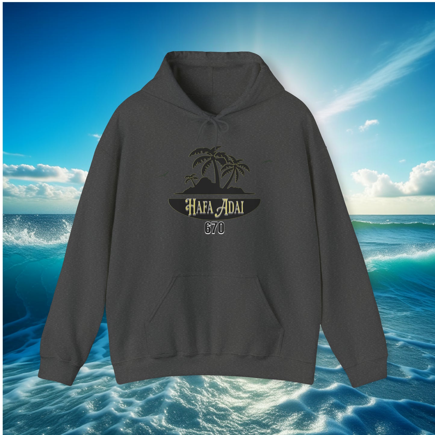 Hafa Adai 670 Island Pullover Unisex Hoodie