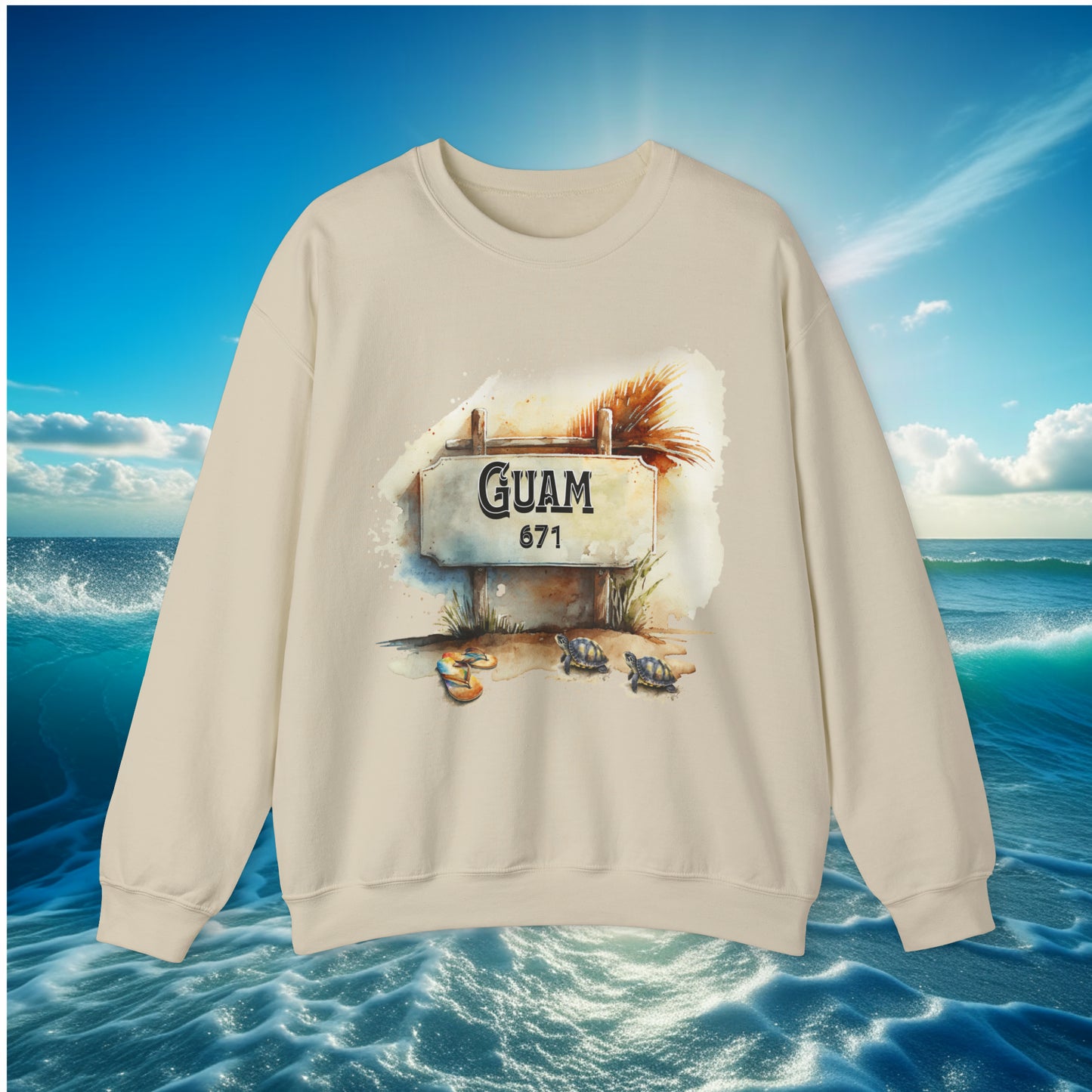 Guam 671 Unisex Sweatshirt