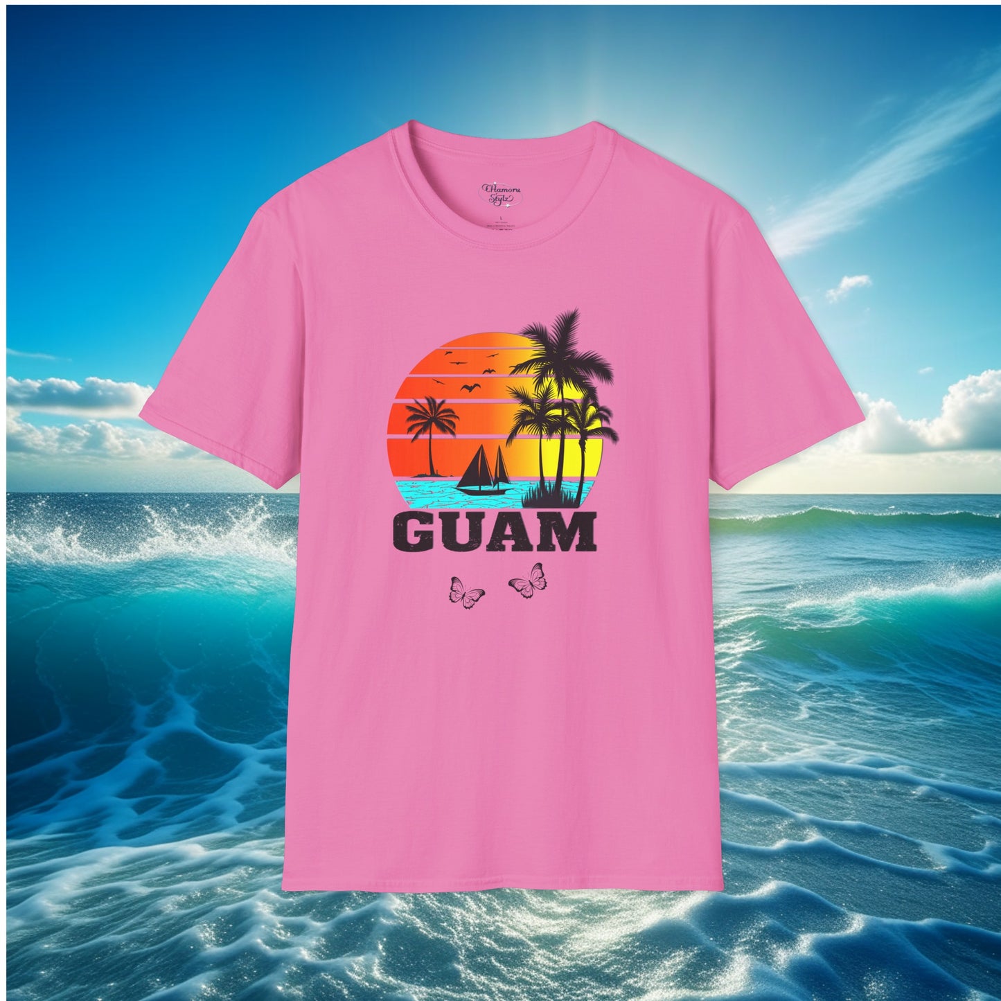 Guam Sunset Unisex T-shirt