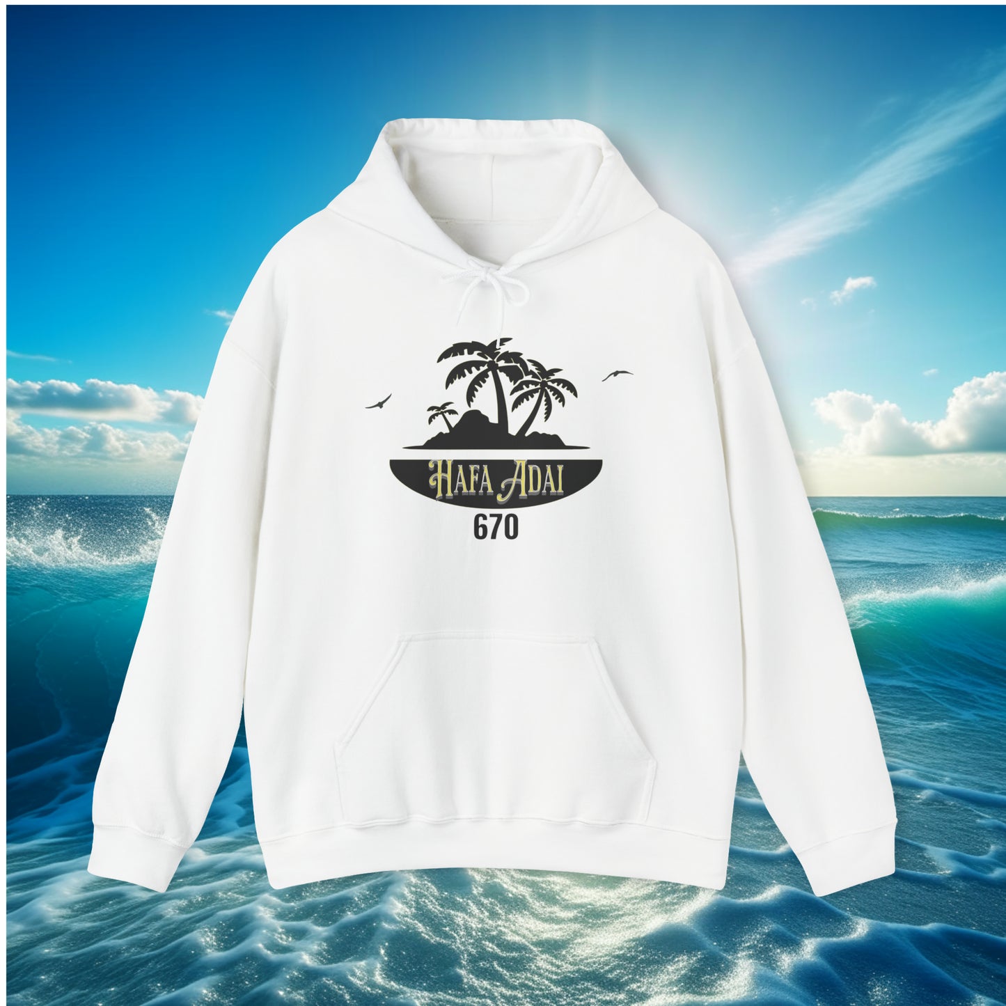 Hafa Adai 670 Island Pullover Unisex Hoodie