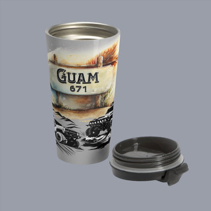 Guam 671 4wheelers Travel Mug