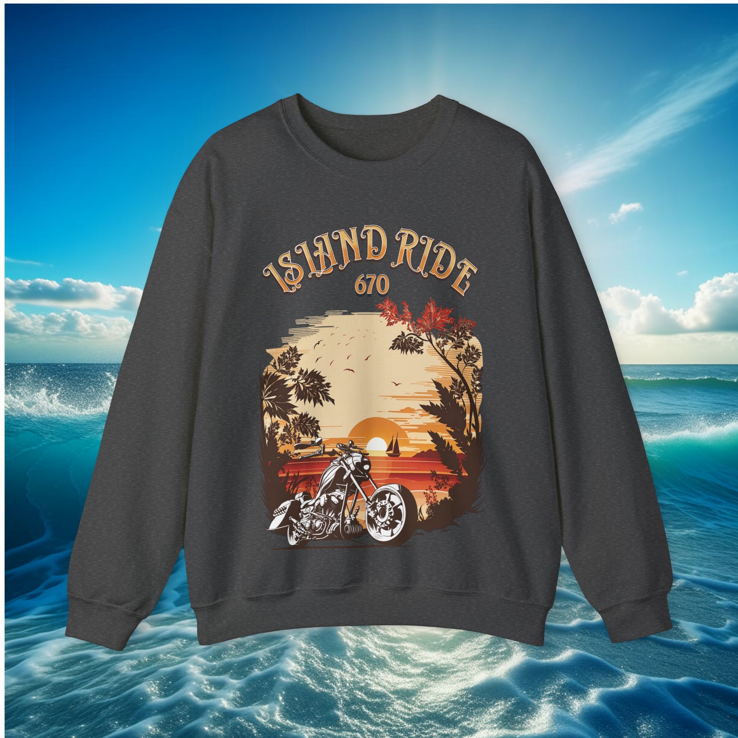 Island Ride 670 Unisex Sweatshirt