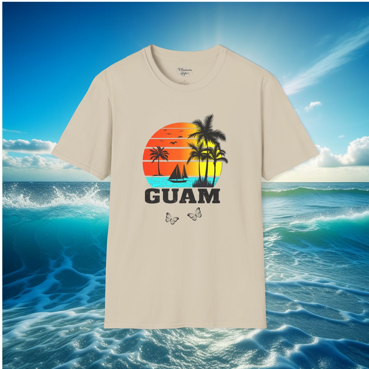 Guam Sunset Unisex T-shirt