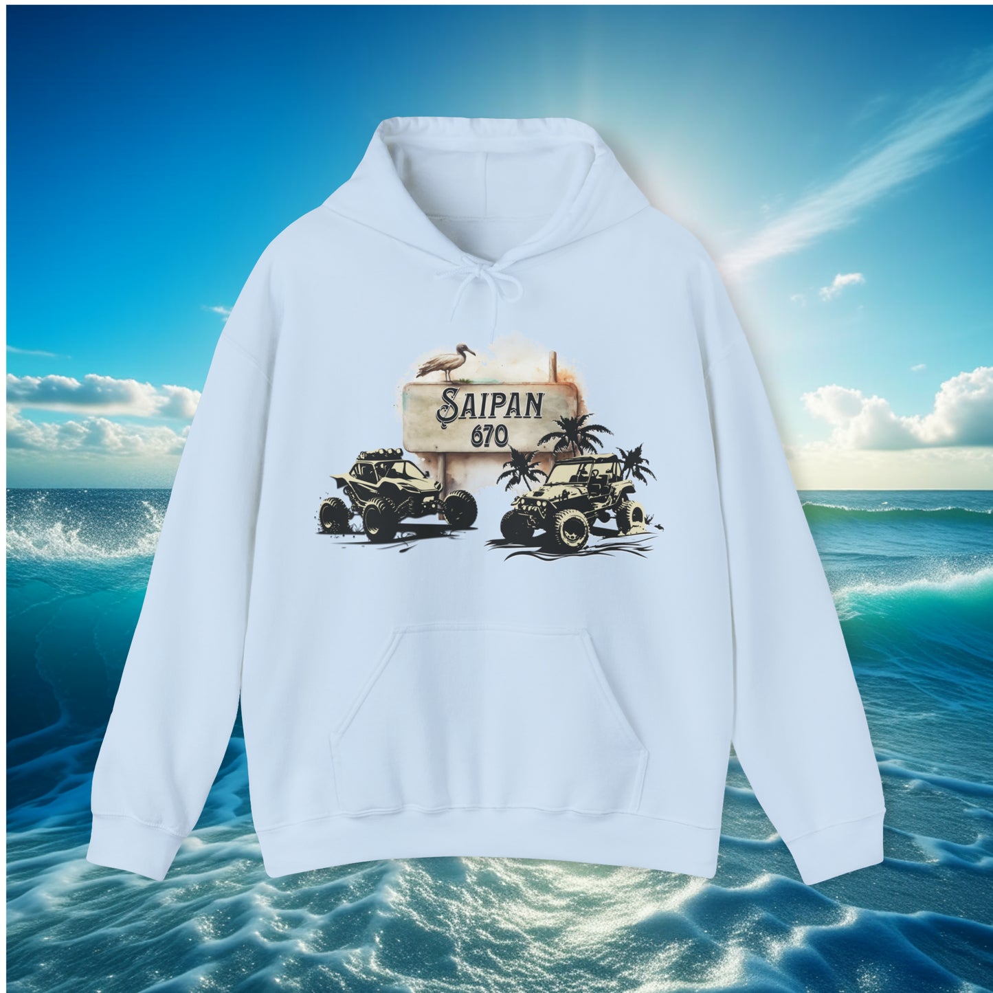 Saipan 670 4wheeler Pullover Unisex Hoodie