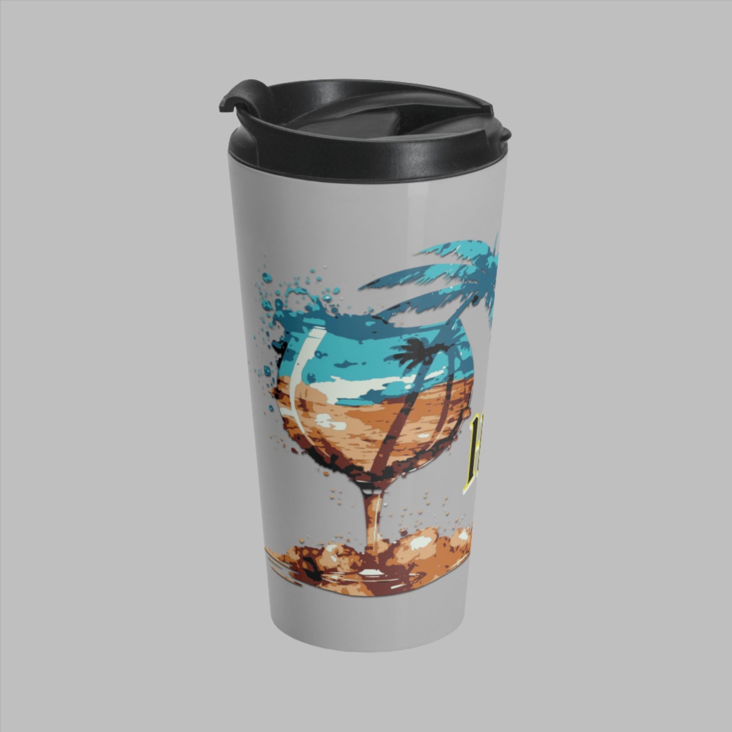 Hafa Adai Glass Travel Mug