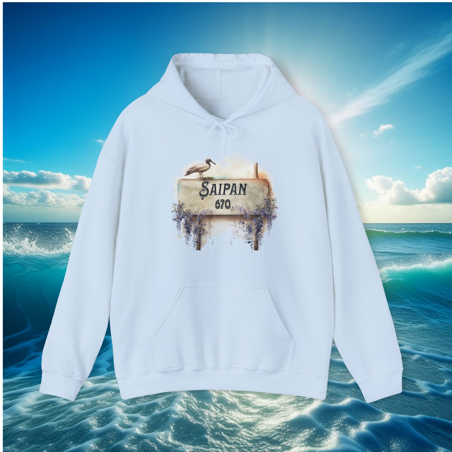 Saipan 670 Pullover Unisex Hoodie