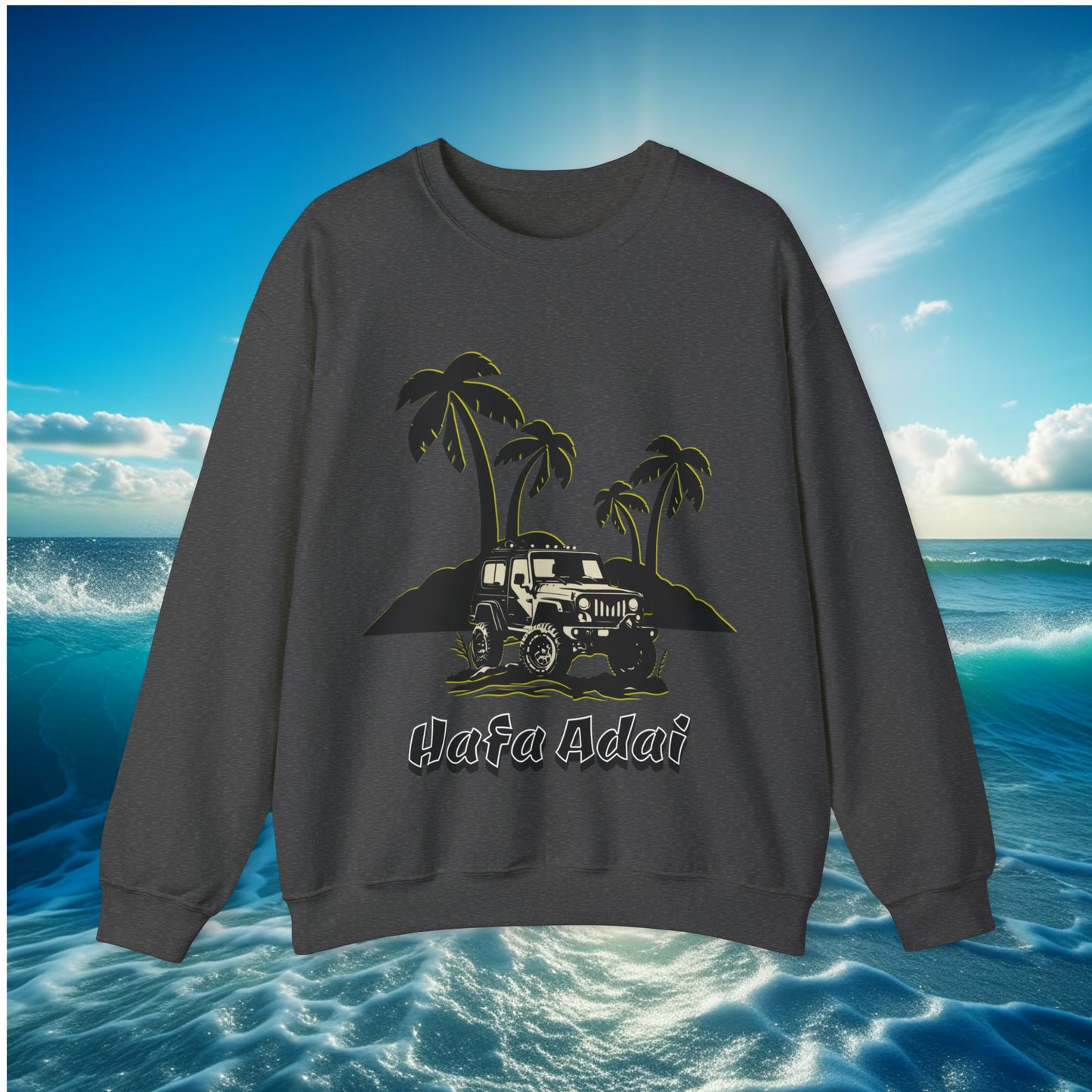 Hafa Adai Jeep Unisex Sweatshirt