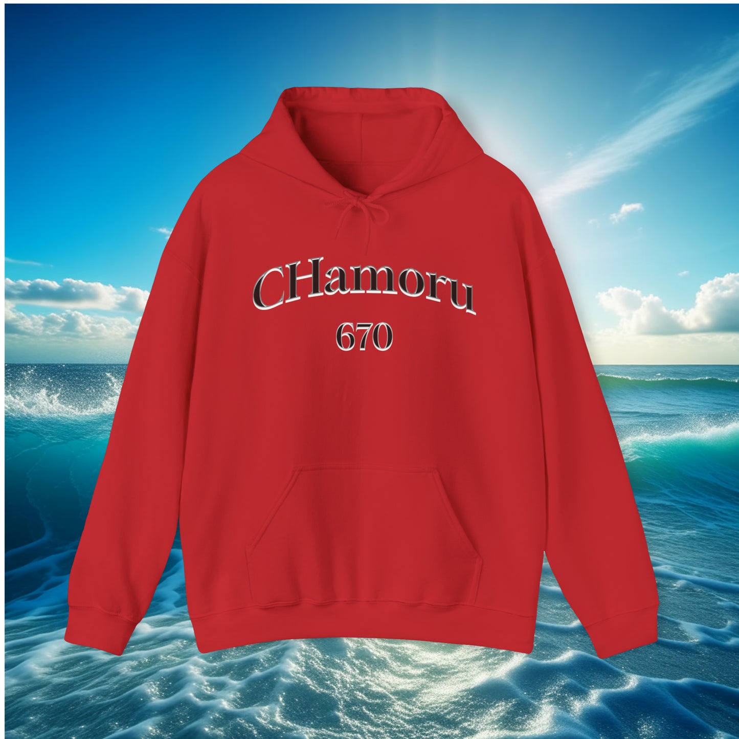 CHamoru 670 Pullover Unisex Hoodie