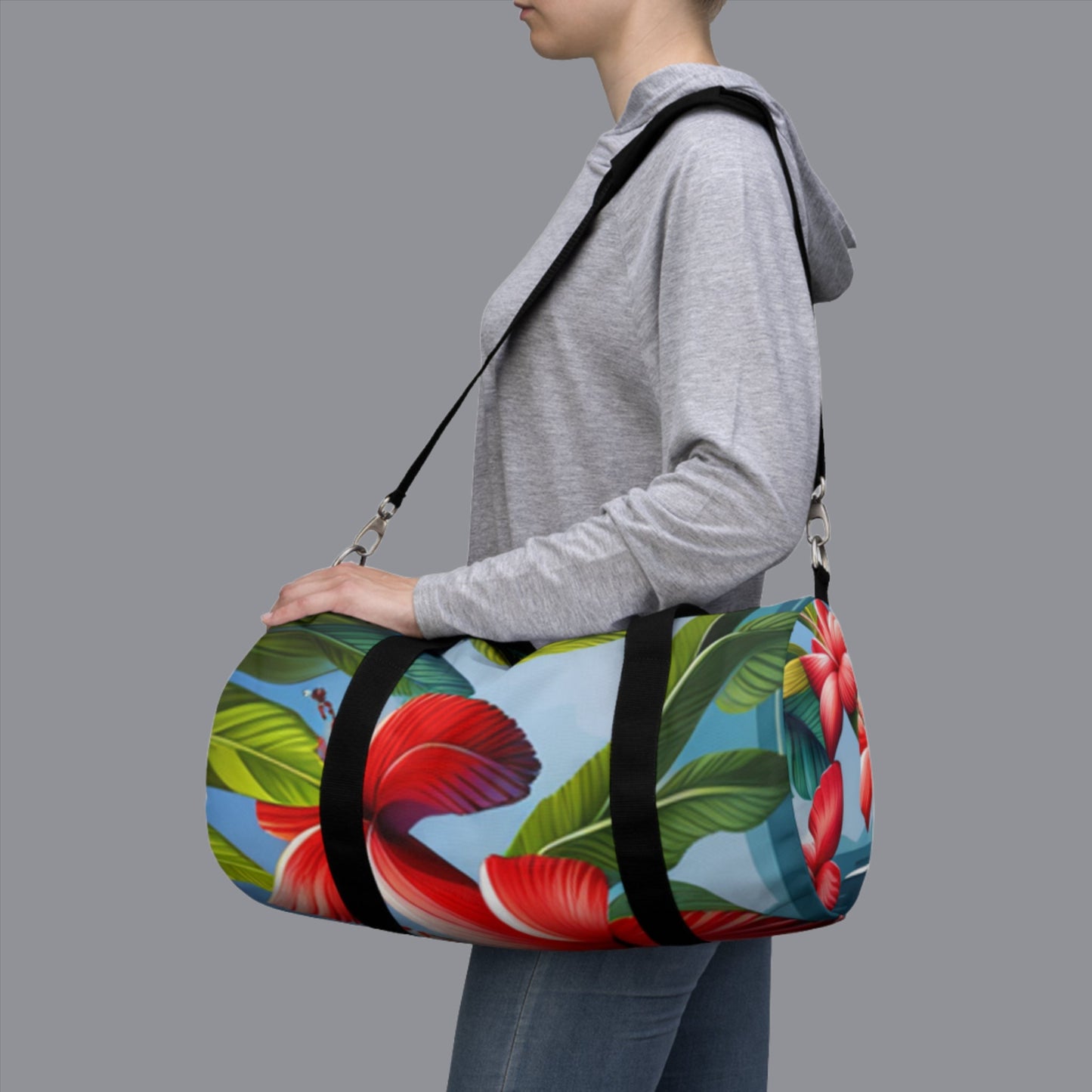 Hibiscus Flower Duffel Bag