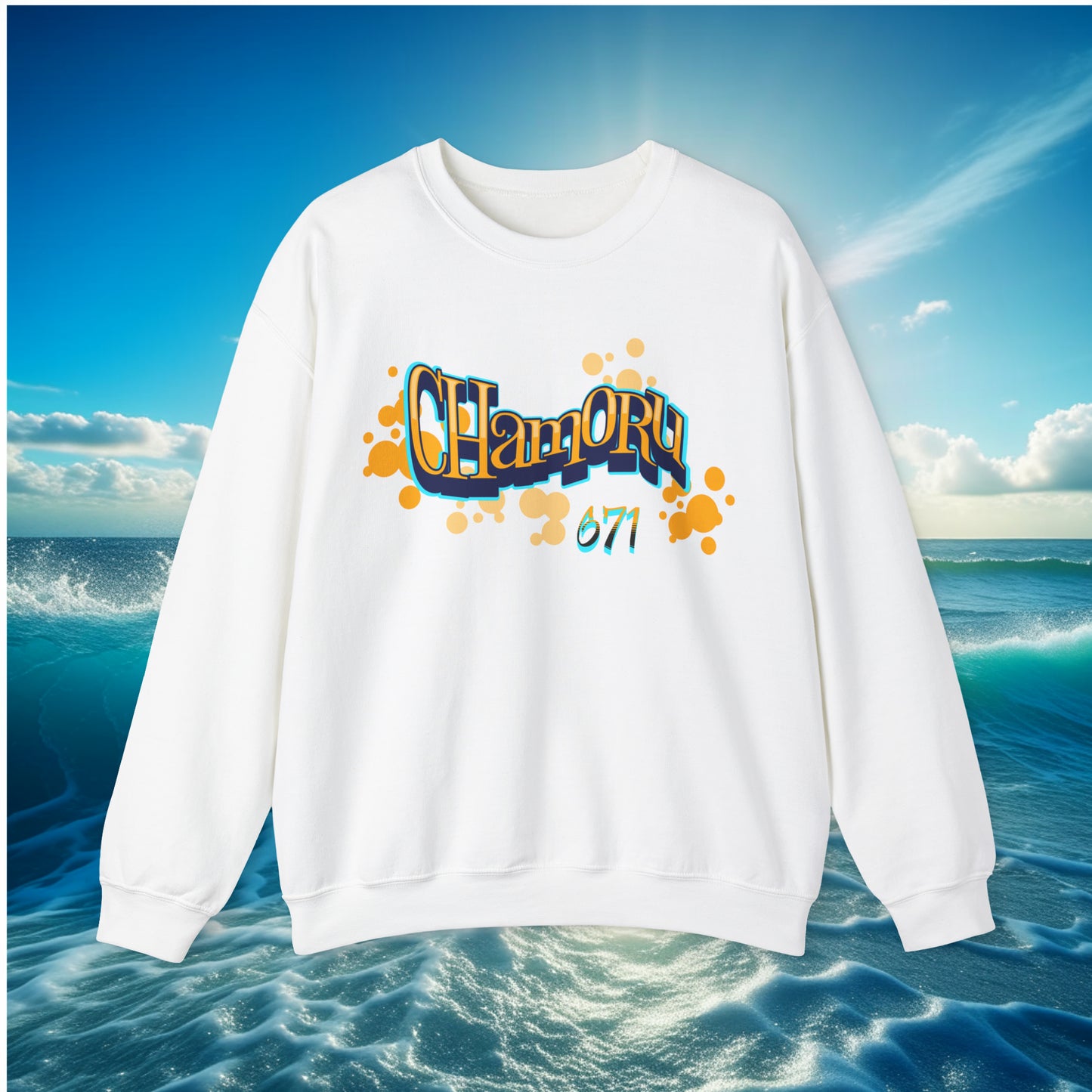 CHamoru Bubbles 671 Unisex Sweatshirt