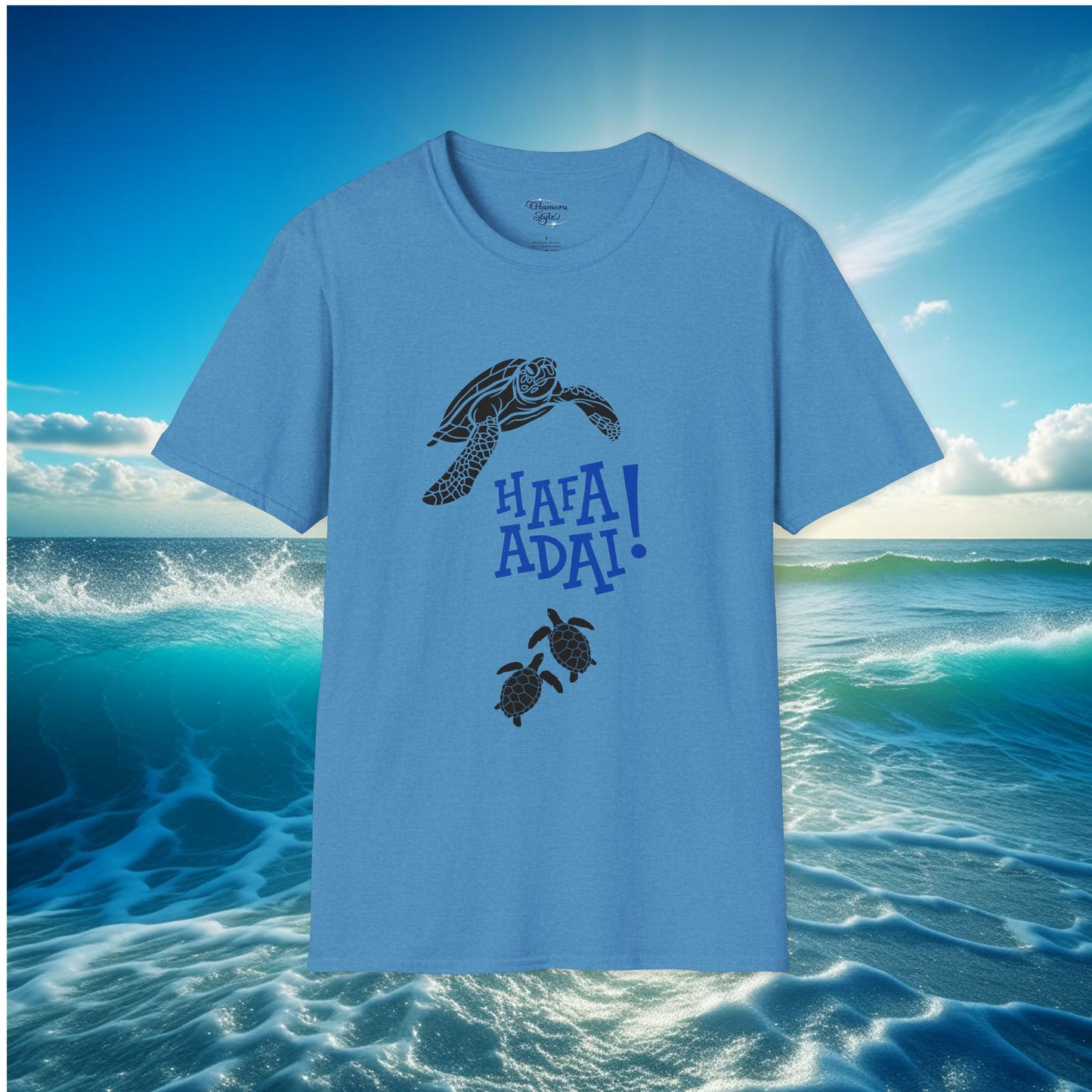 Hafa Adai Turtles Unisex T-Shirt