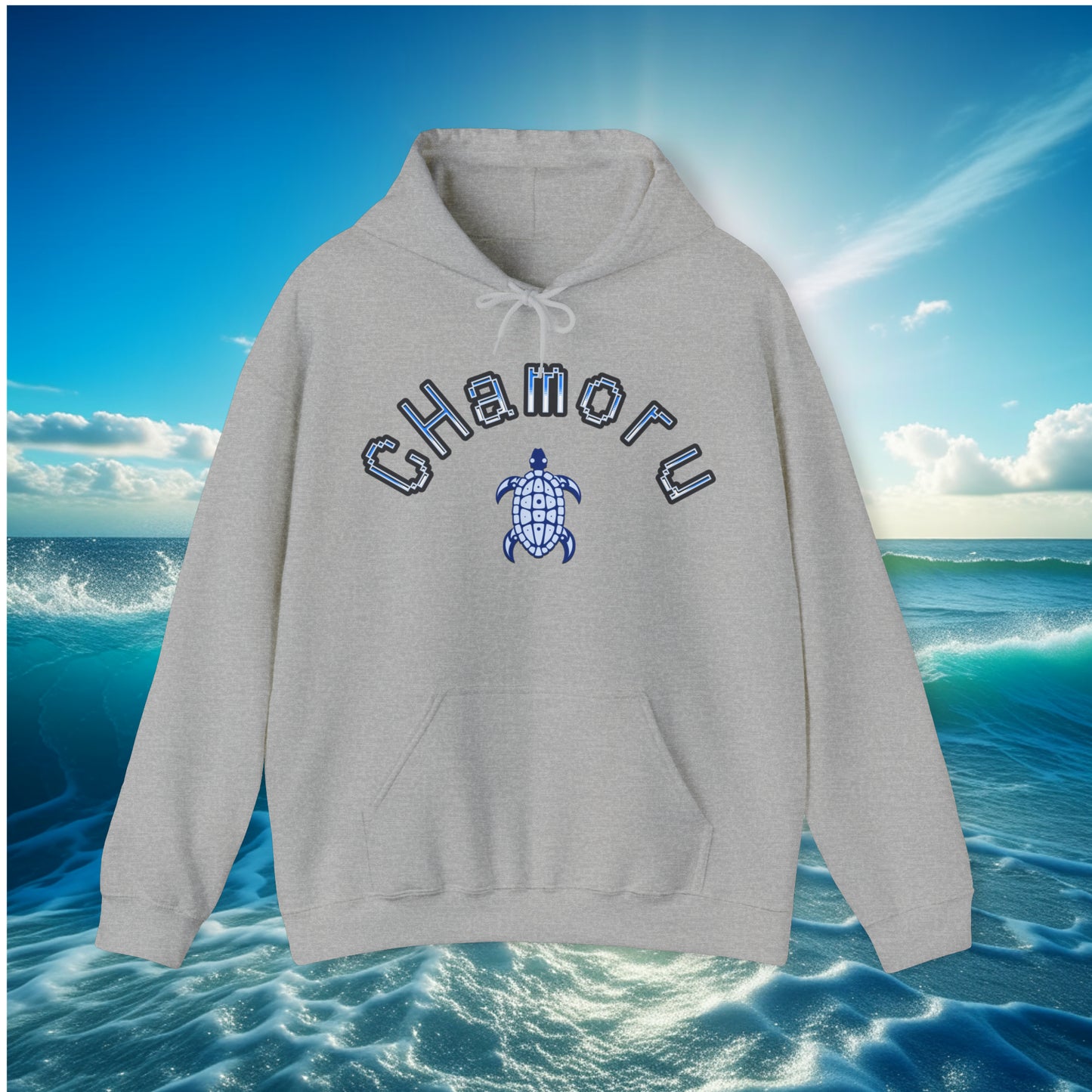 CHamoru Turtle Pullover Unisex Hoodie