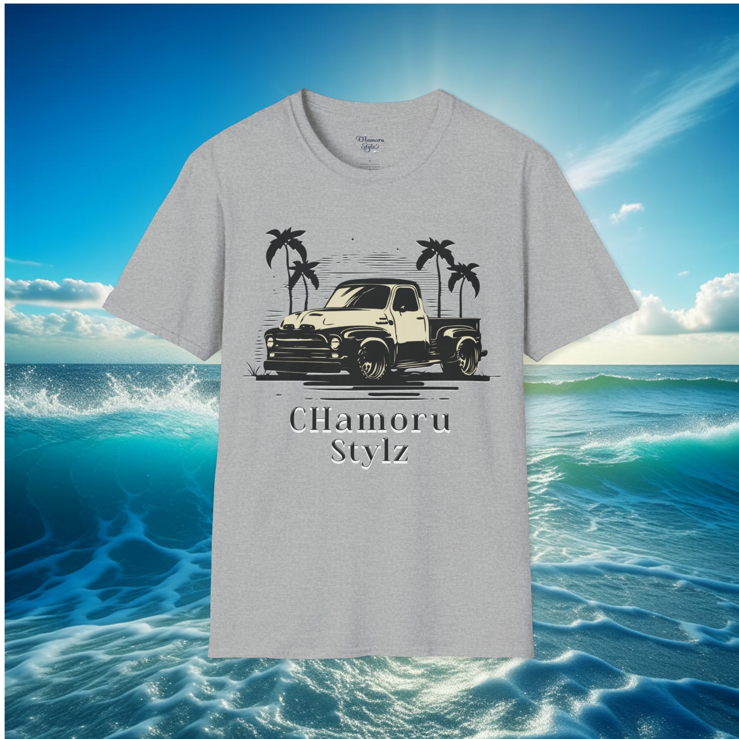 CHamoru Stylz Truck Unisex T-shirt