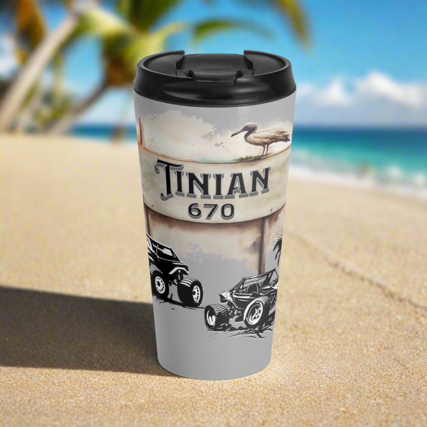 Tinian 670 4wheelers Travel Mug