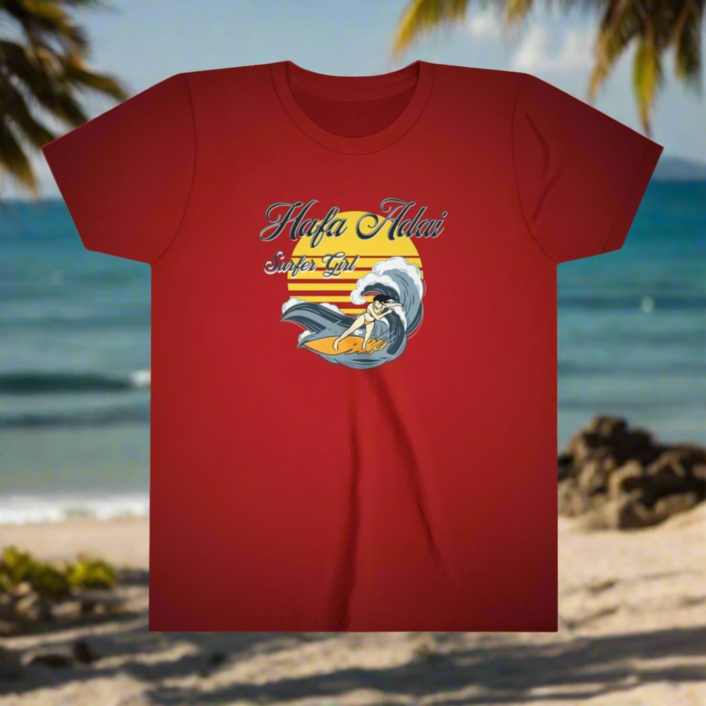 Hafa Adai Surfer Youth T-shirt