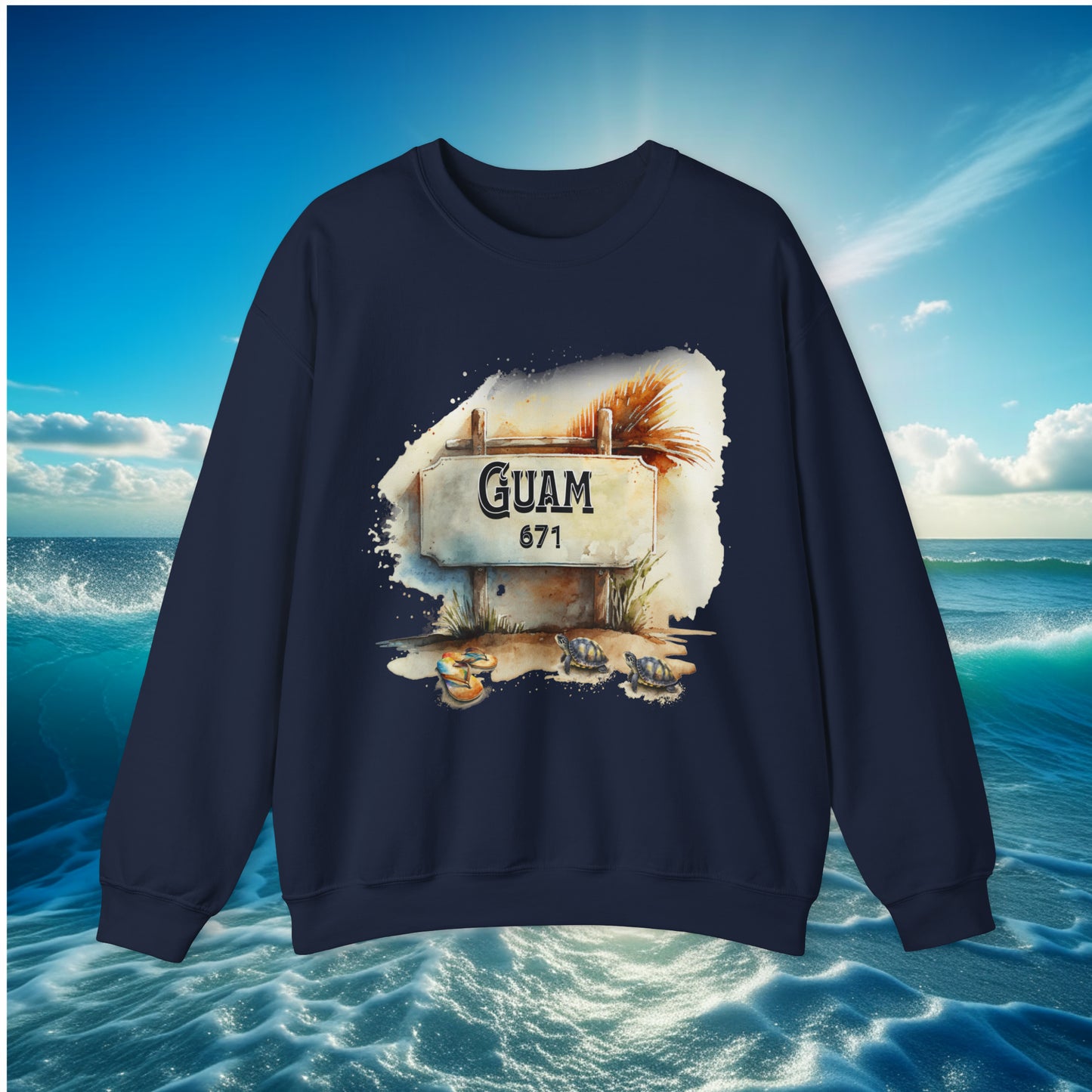 Guam 671 Unisex Sweatshirt