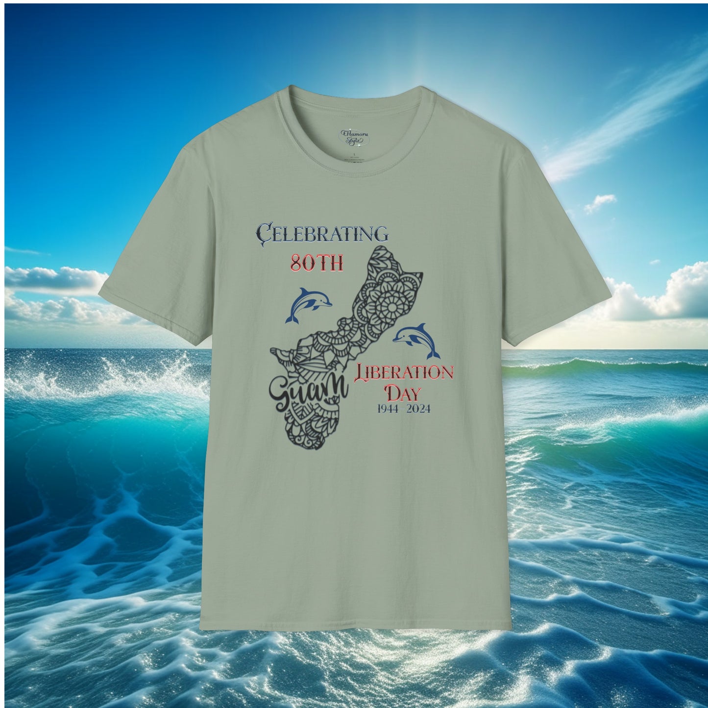 Guam 80th Liberation Day Unisex T-shirt 1