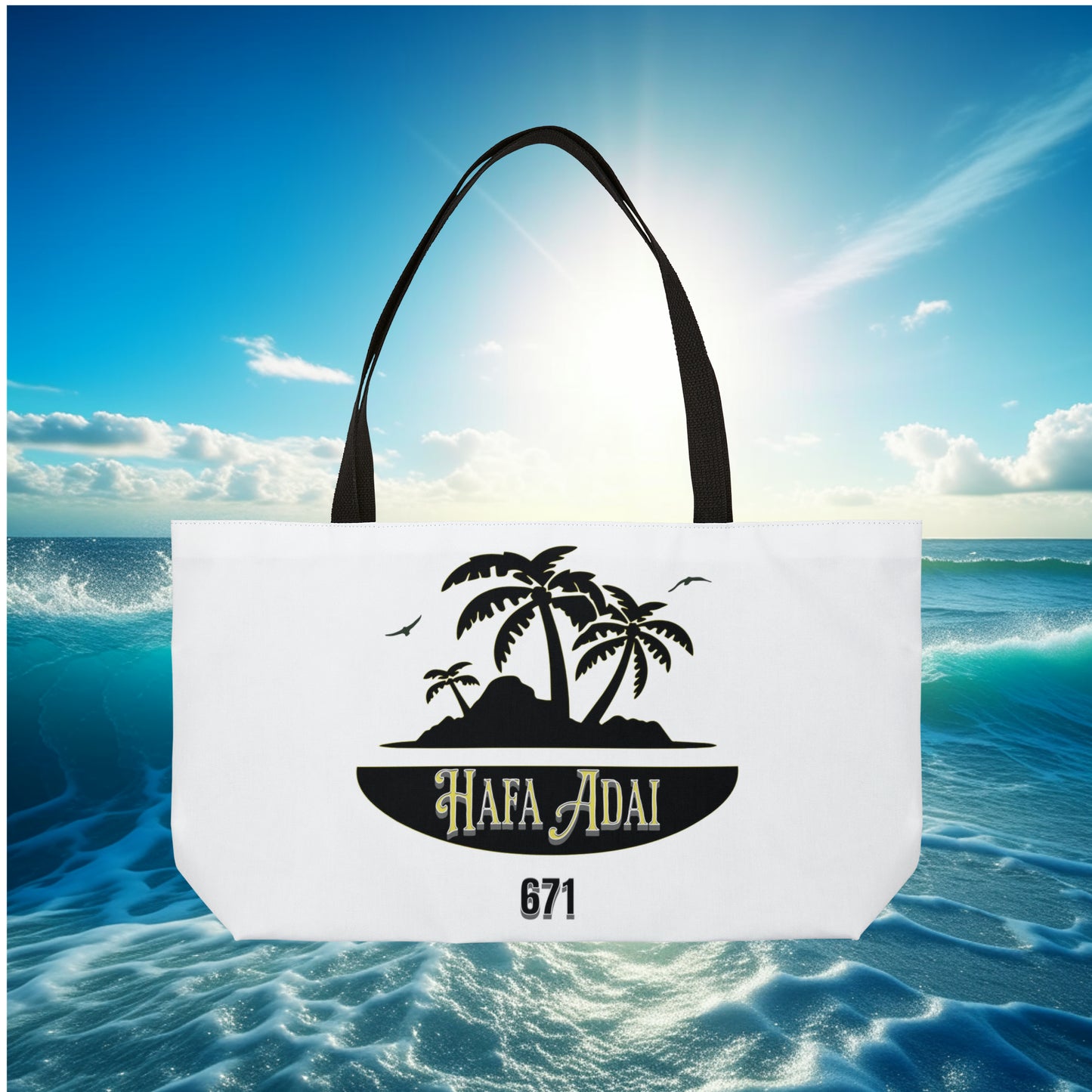 Hafa Adai 671 Weekender Tote Bag