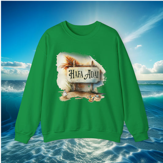 Hafa Adai Sign Unisex Sweatshirt