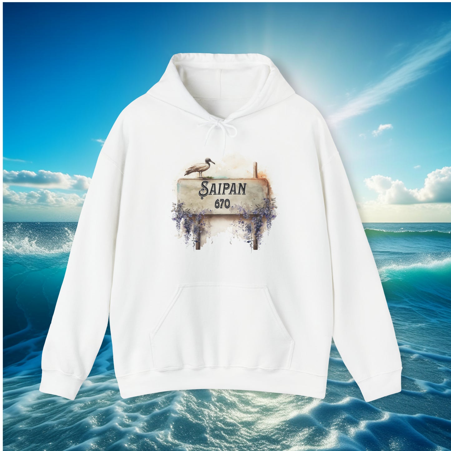 Saipan 670 Pullover Unisex Hoodie