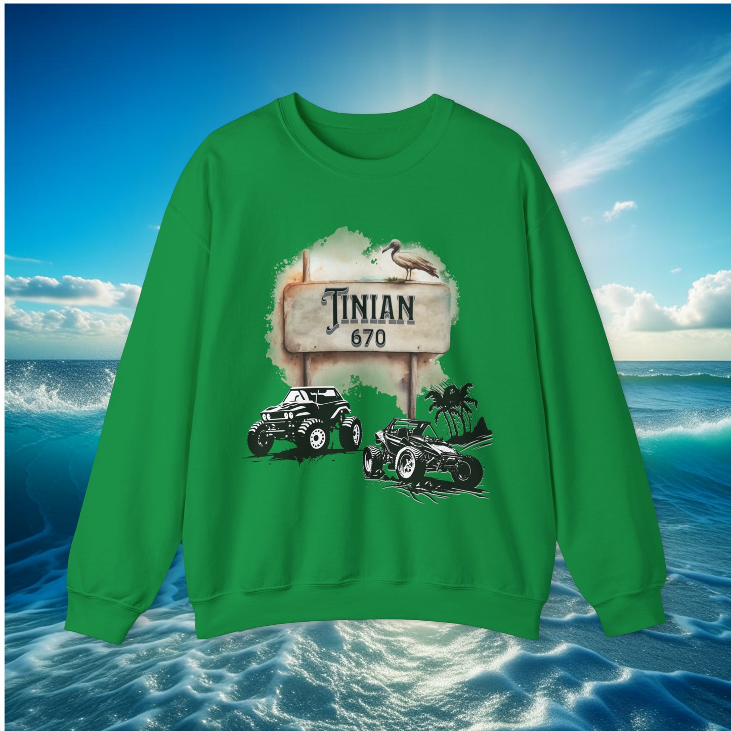 Tinian 670 4wheeler Unisex Sweatshirt