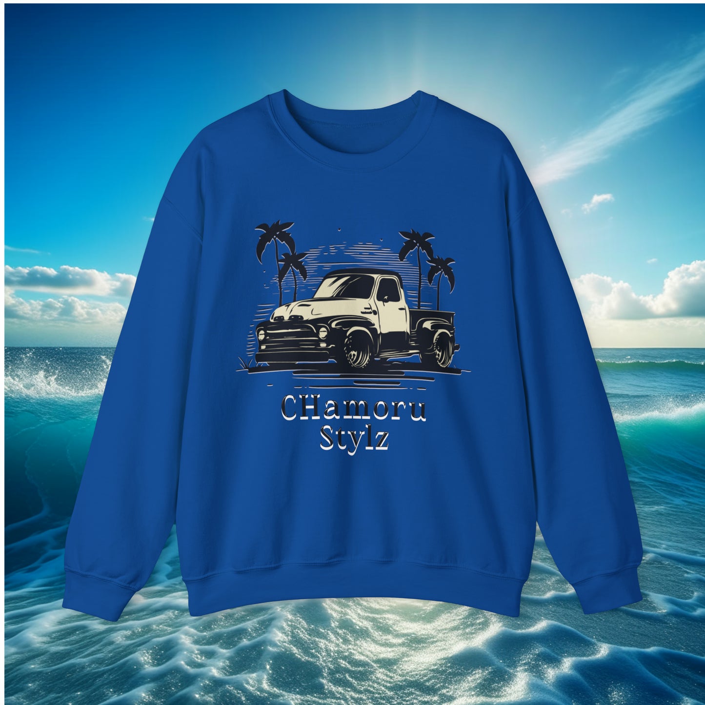 CHamoru Stylz Truck Unisex Sweatshirt