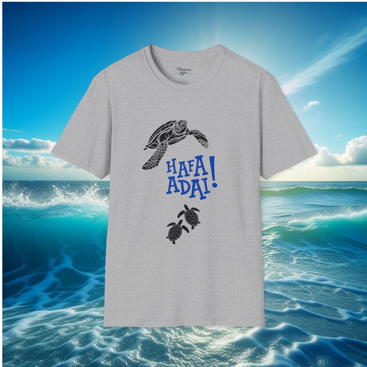 Hafa Adai Turtles Unisex T-Shirt