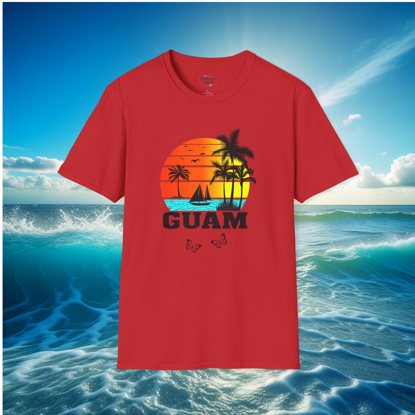 Guam Sunset Unisex T-shirt