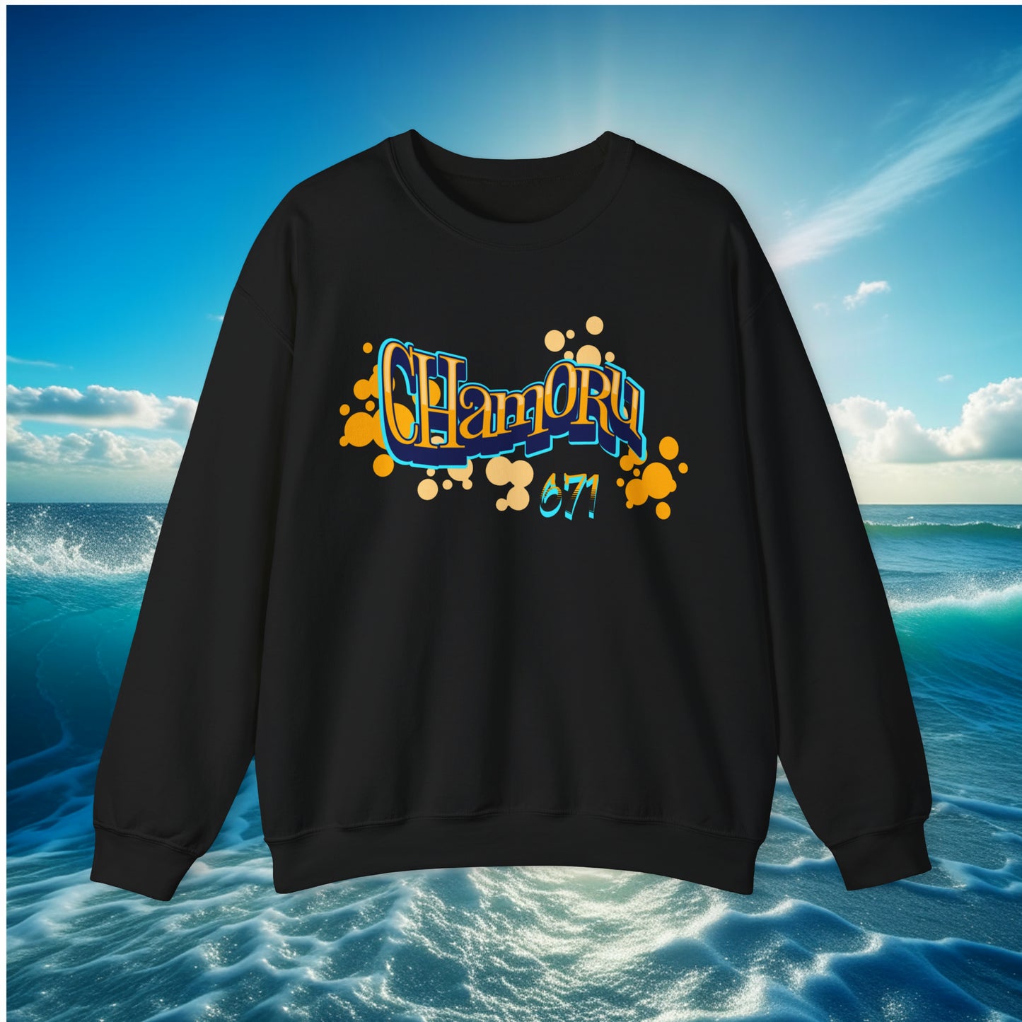 CHamoru Bubbles 671 Unisex Sweatshirt