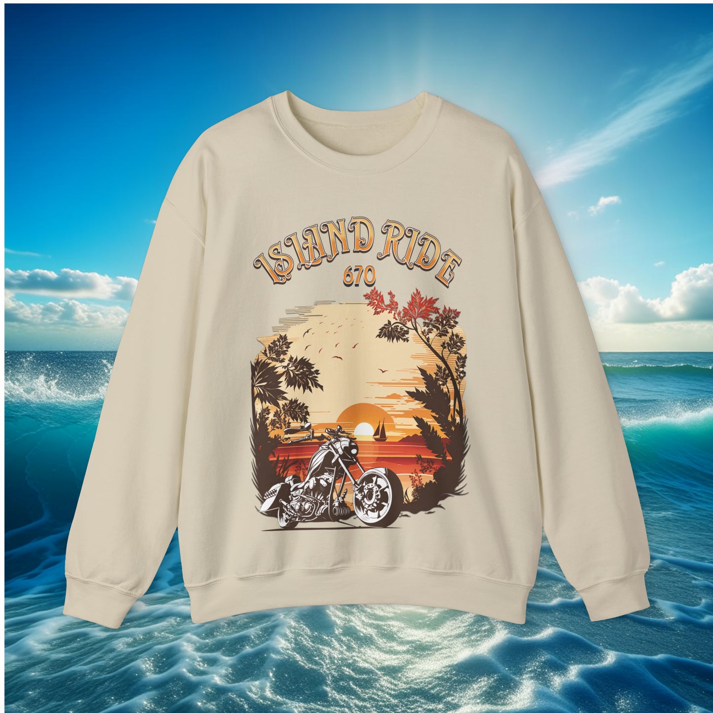 Island Ride 670 Unisex Sweatshirt