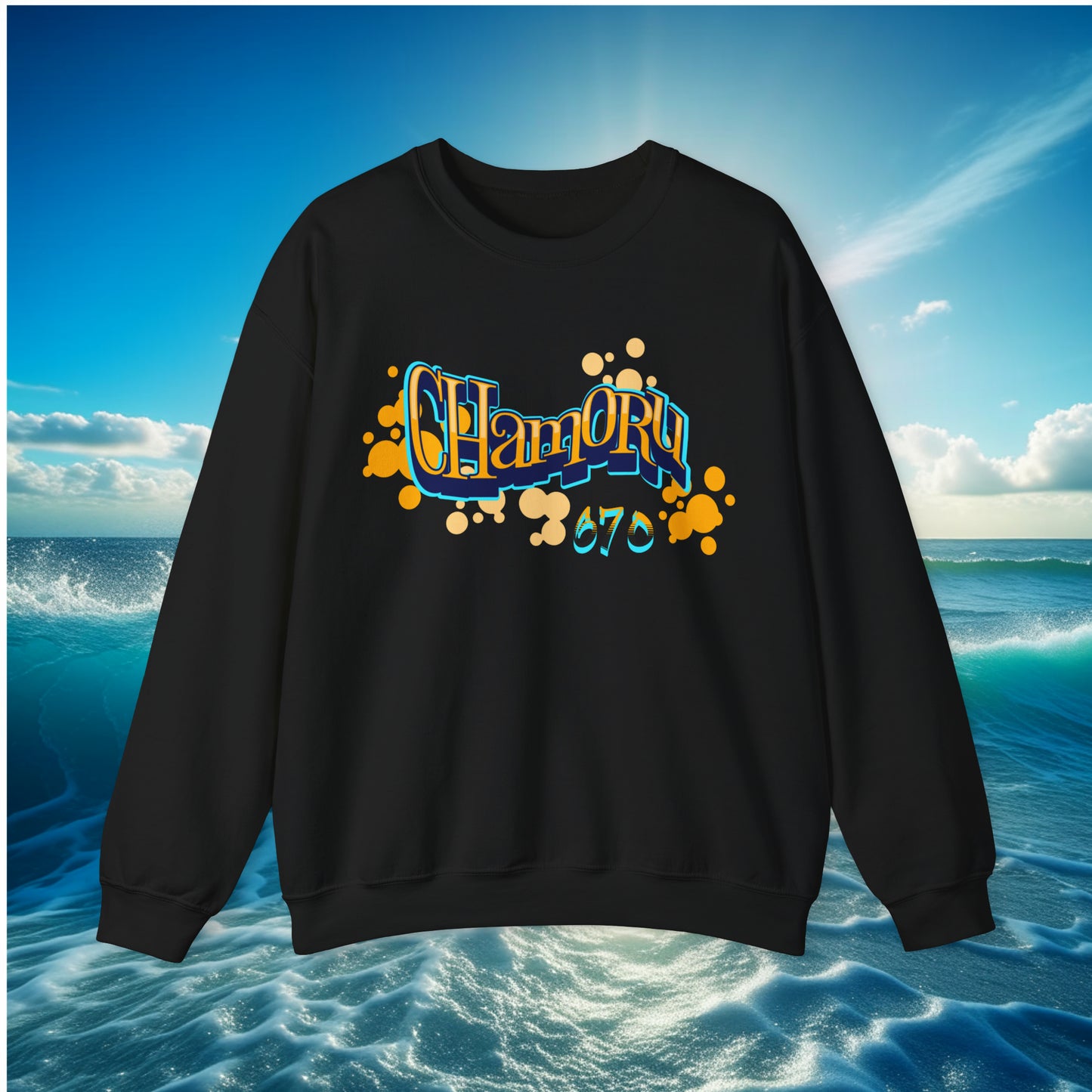 CHamoru Bubbles 670 Unisex Sweatshirt