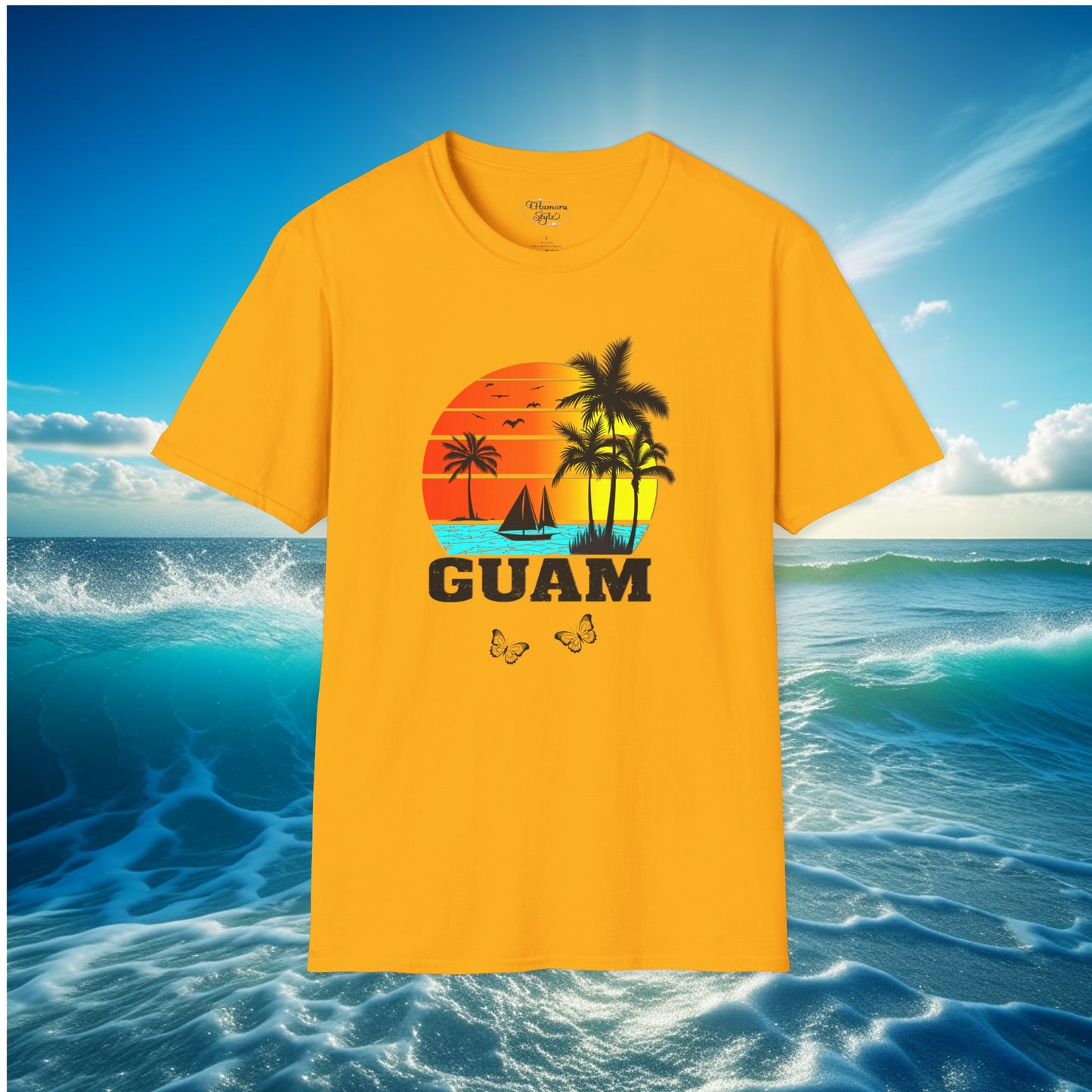 Guam Sunset Unisex T-shirt