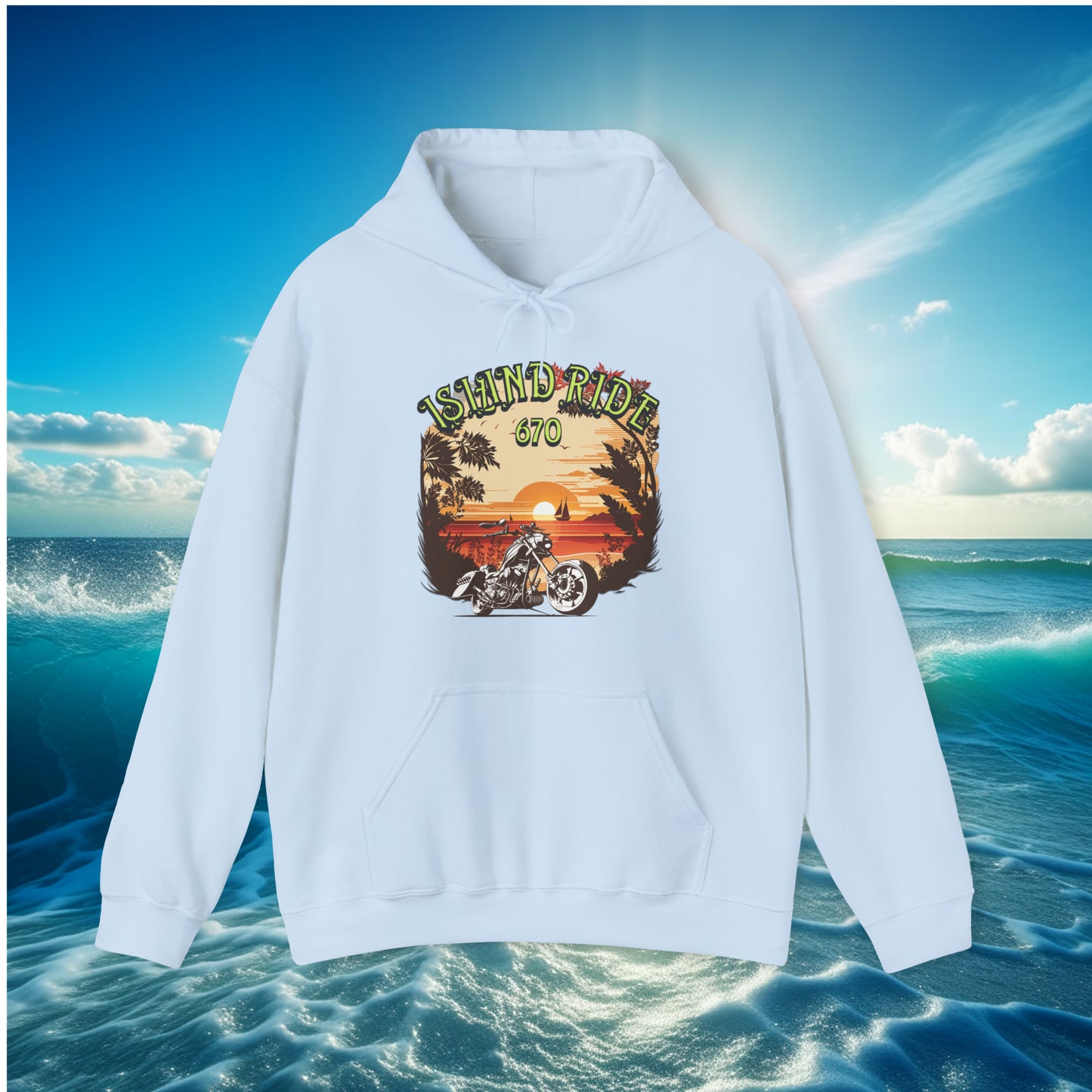 Island Ride 670 Pullover Unisex Hoodie