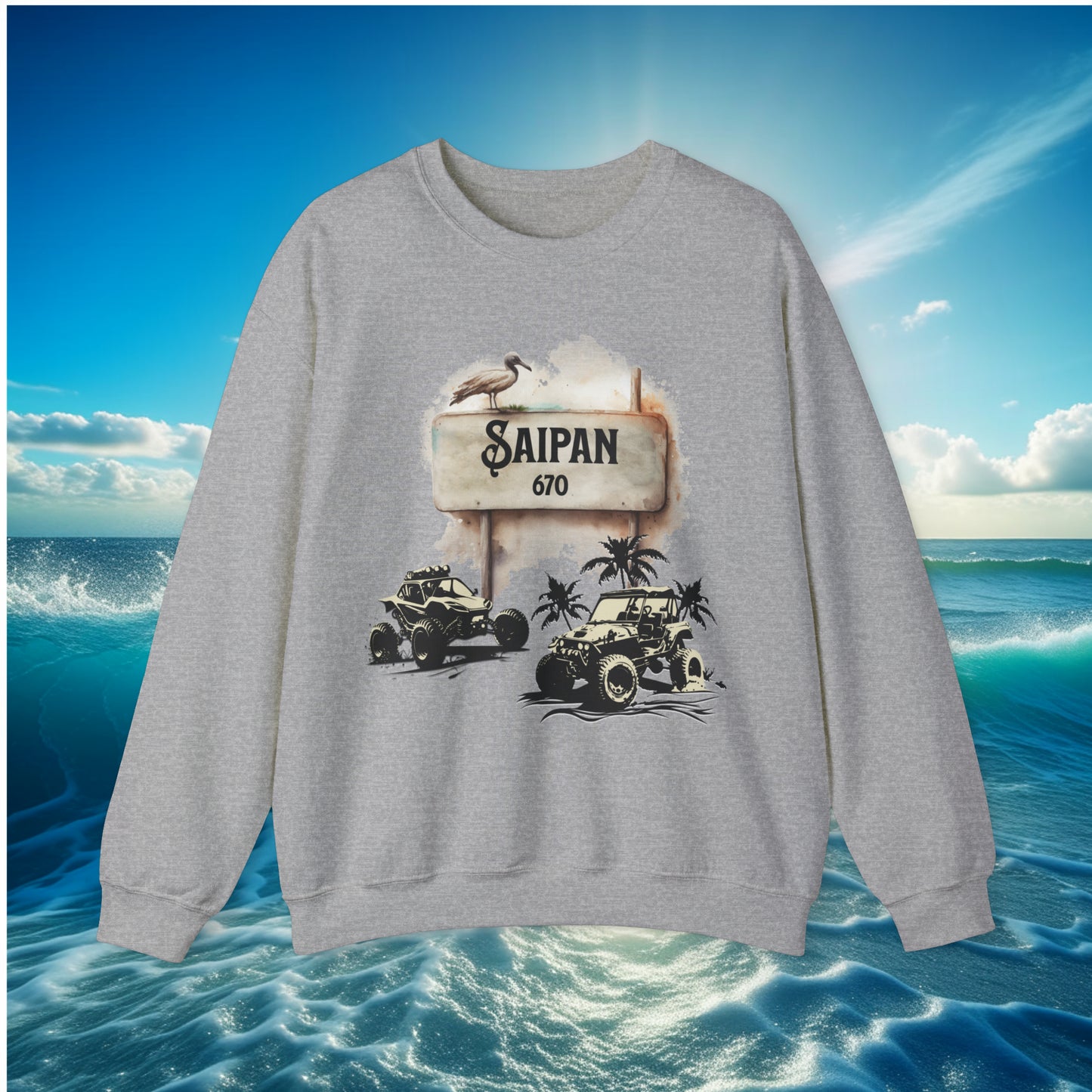 Saipan 670 4wheeler Unisex Sweatshirt