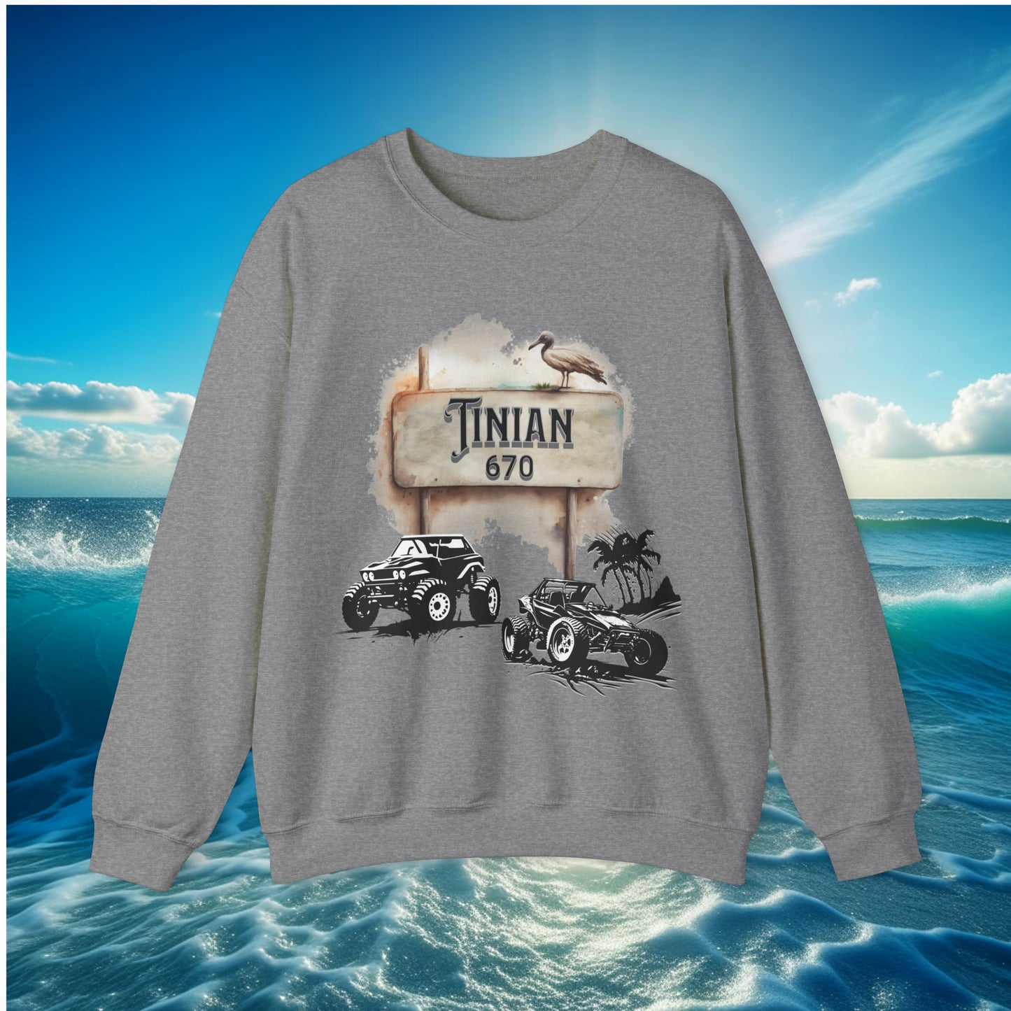 Tinian 670 4wheeler Unisex Sweatshirt