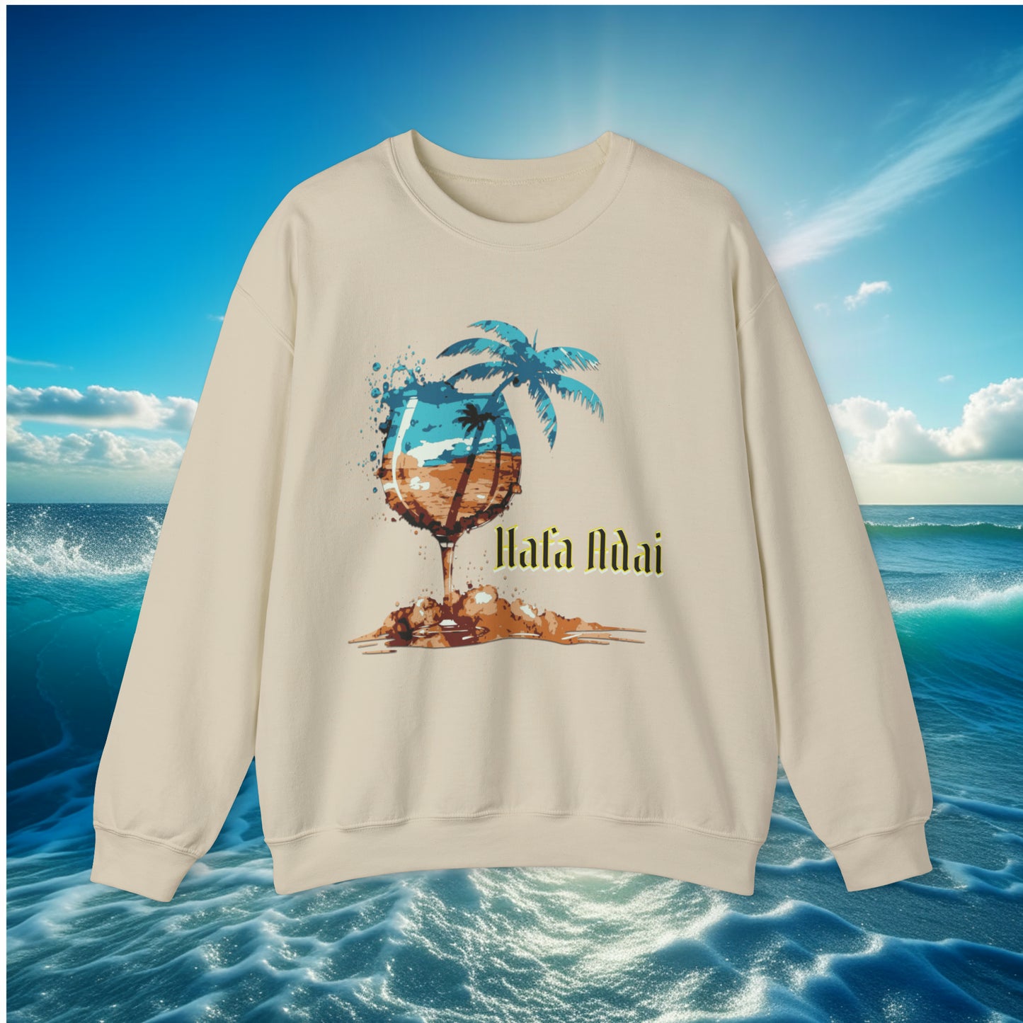 Hafa Adai Glass Unisex Sweatshirt