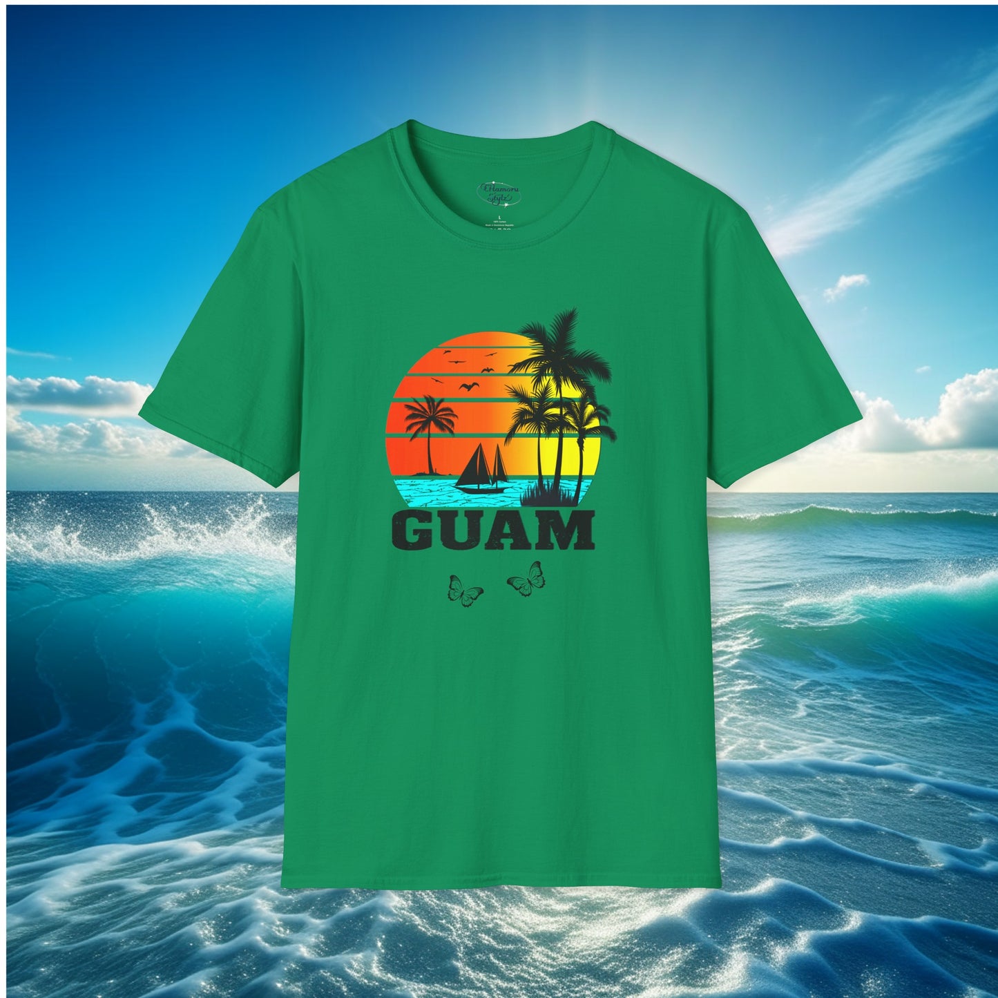 Guam Sunset Unisex T-shirt