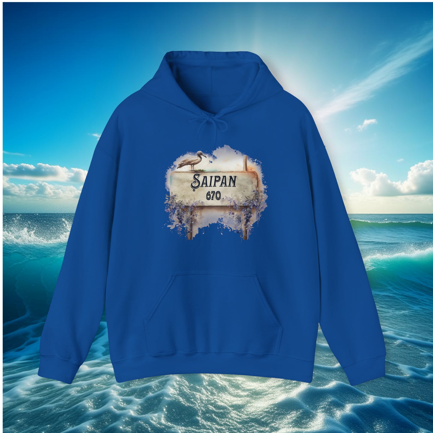 Saipan 670 Pullover Unisex Hoodie