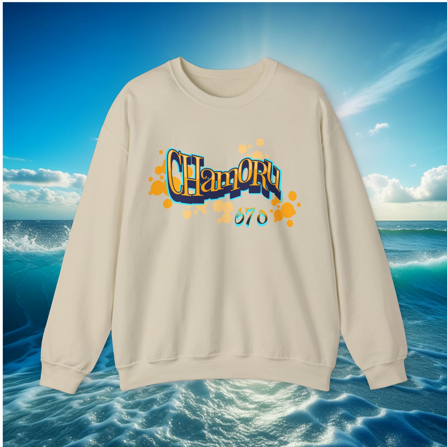 CHamoru Bubbles 670 Unisex Sweatshirt