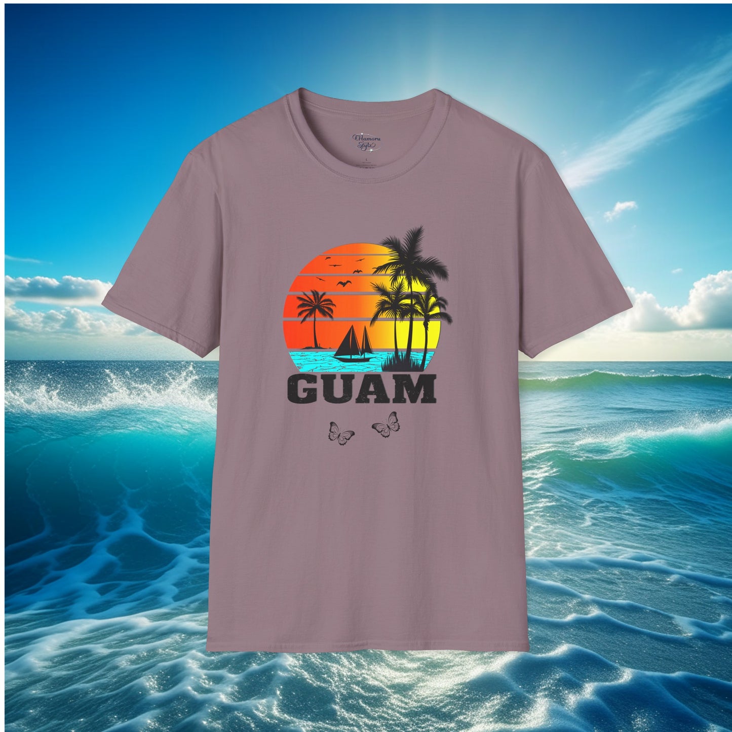 Guam Sunset Unisex T-shirt