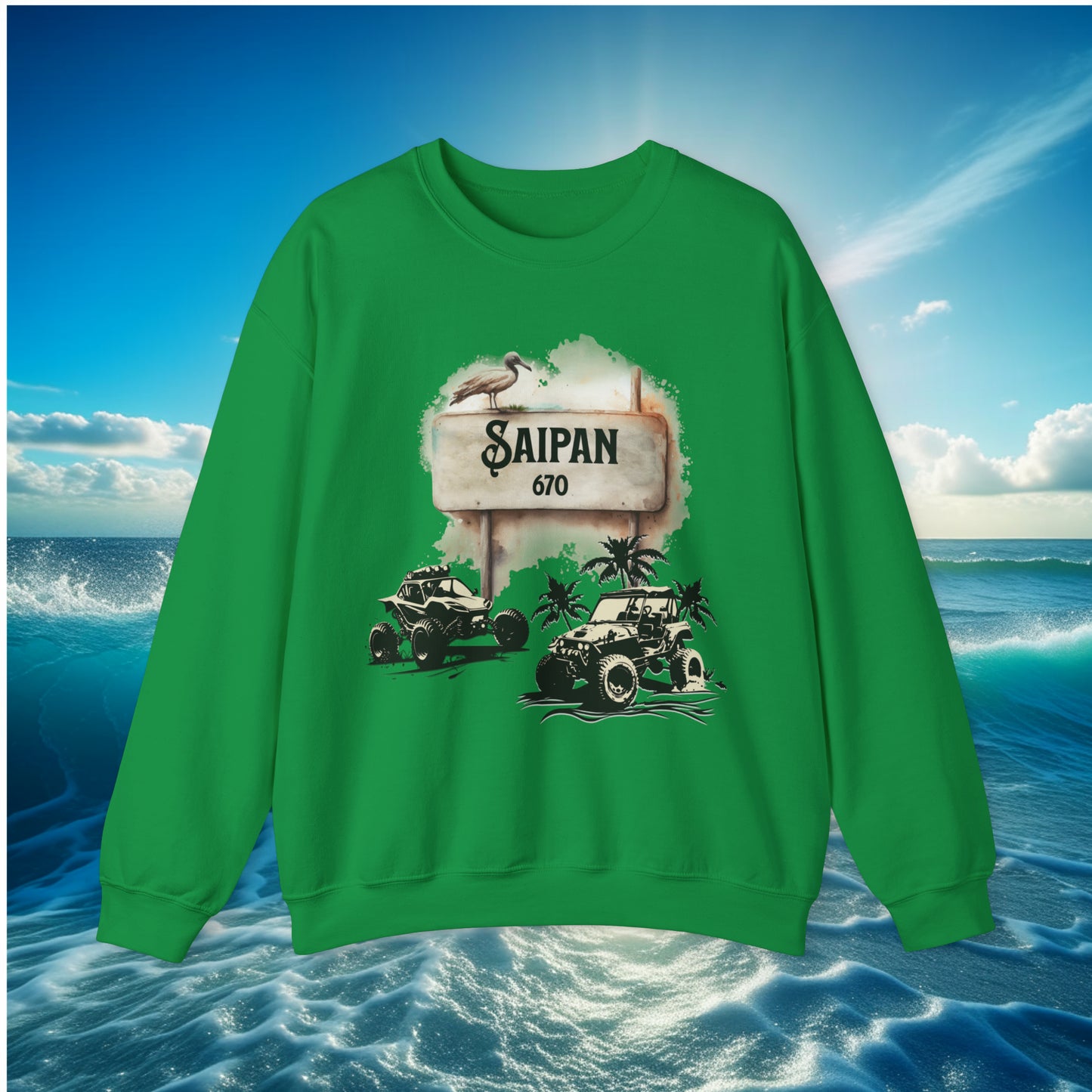 Saipan 670 4wheeler Unisex Sweatshirt