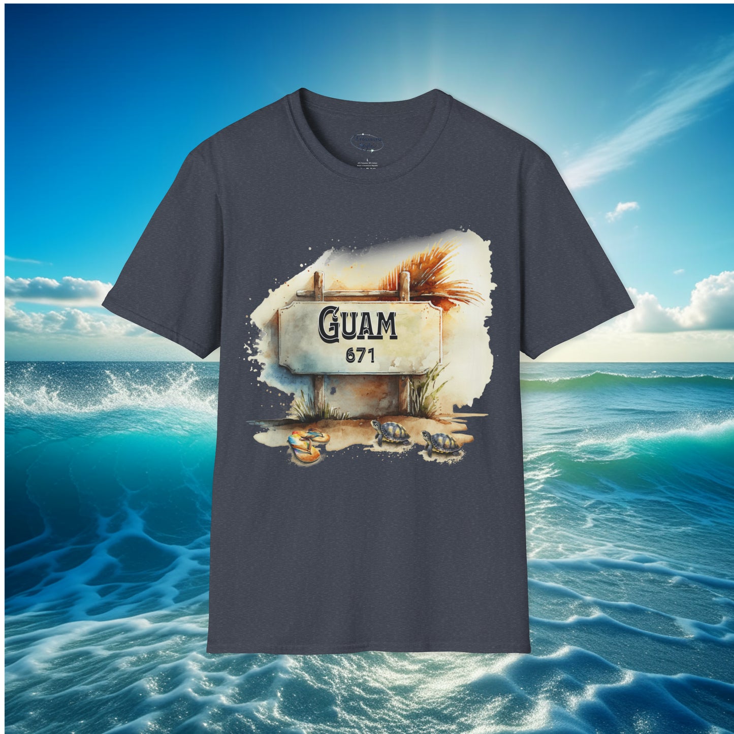 Guam 671 Unisex T-shirt