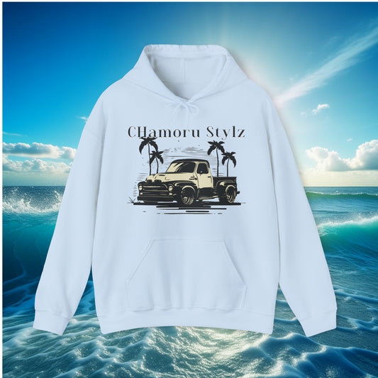 CHamoru Stylz Truck Pullover Unisex Hoodie